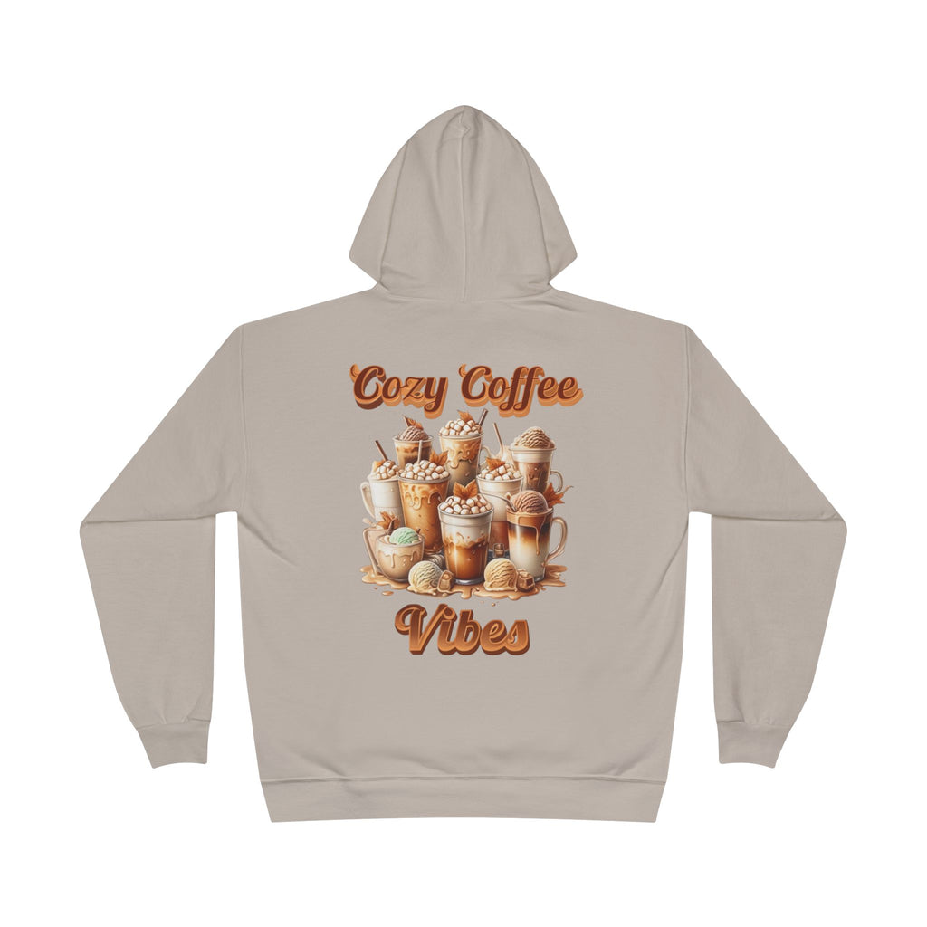 Cozy Coffee Vibes Hoodie, Eco-Friendly Pullover, Unisex Sweatshirt, Perfect Gift for Coffee Lovers, Fall/Winter Apparel, Relaxation Fashion