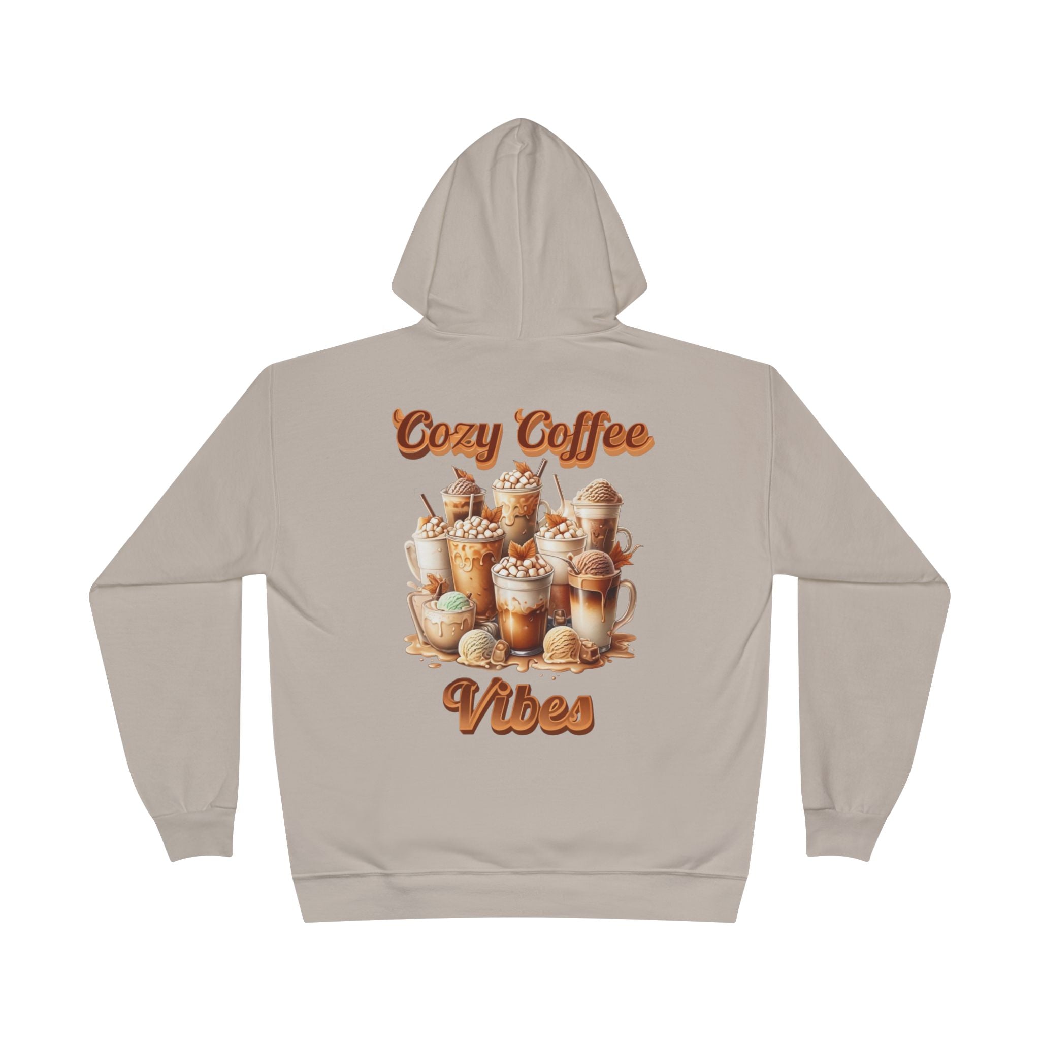 Cozy Coffee Vibes Hoodie, Eco-Friendly Pullover, Unisex Sweatshirt, Perfect Gift for Coffee Lovers, Fall/Winter Apparel, Relaxation Fashion