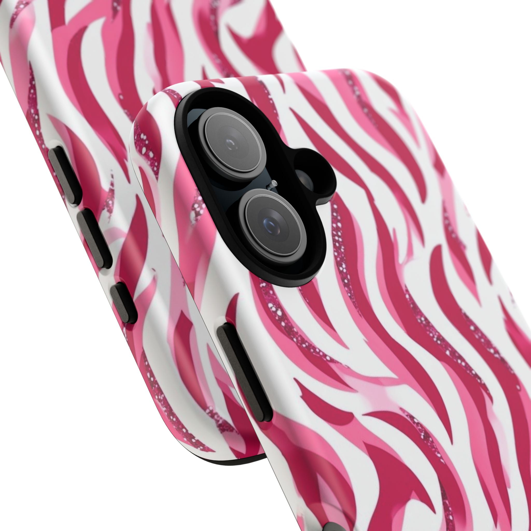 Tough Cases: Chic Pink Zebra Print Phone Case, Stylish Cell Phone Cover, Trendy Accessories for Her, Gift for Animal Lovers, Birthday [...]