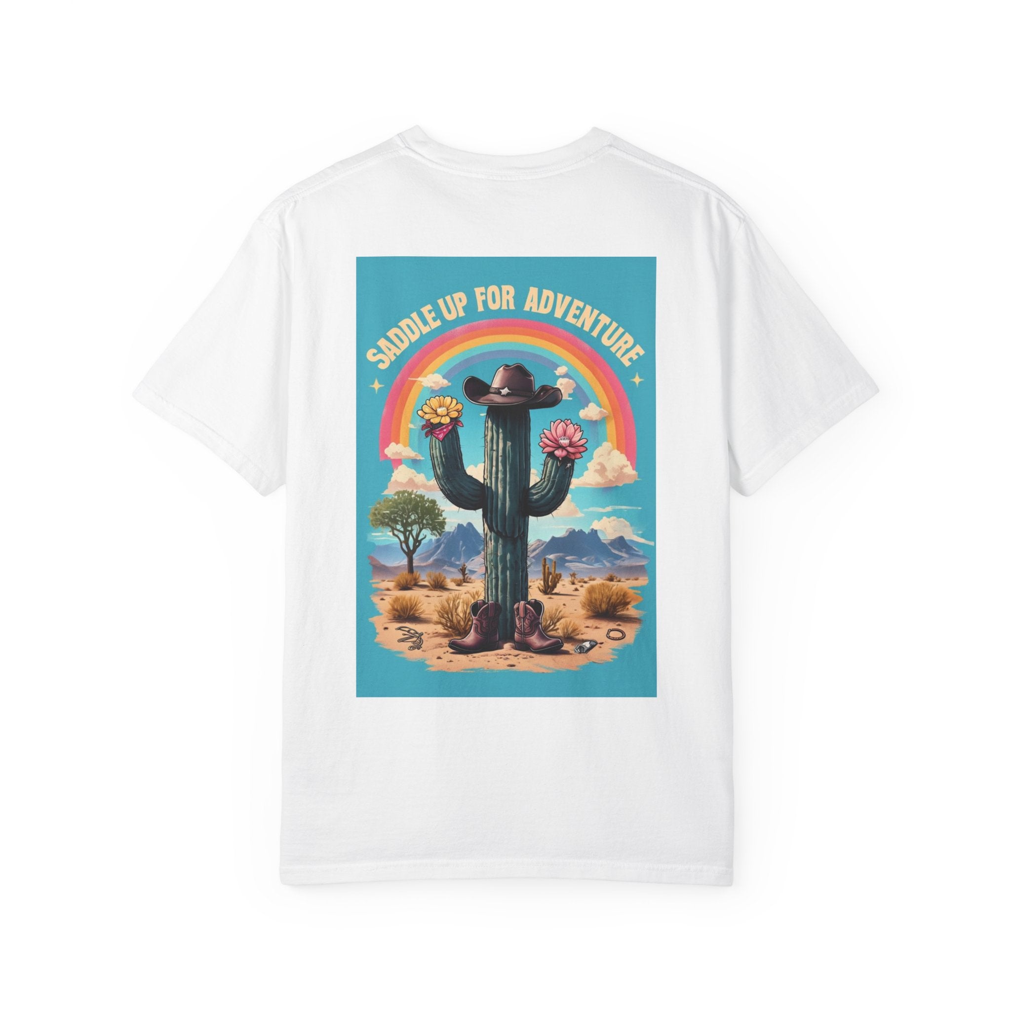 Howdy Adventure Cactus T-Shirt, Unisex Graphic Tee, Vintage Inspired, Summer Fashion, Gift for Travelers, Outdoor Enthusiasts