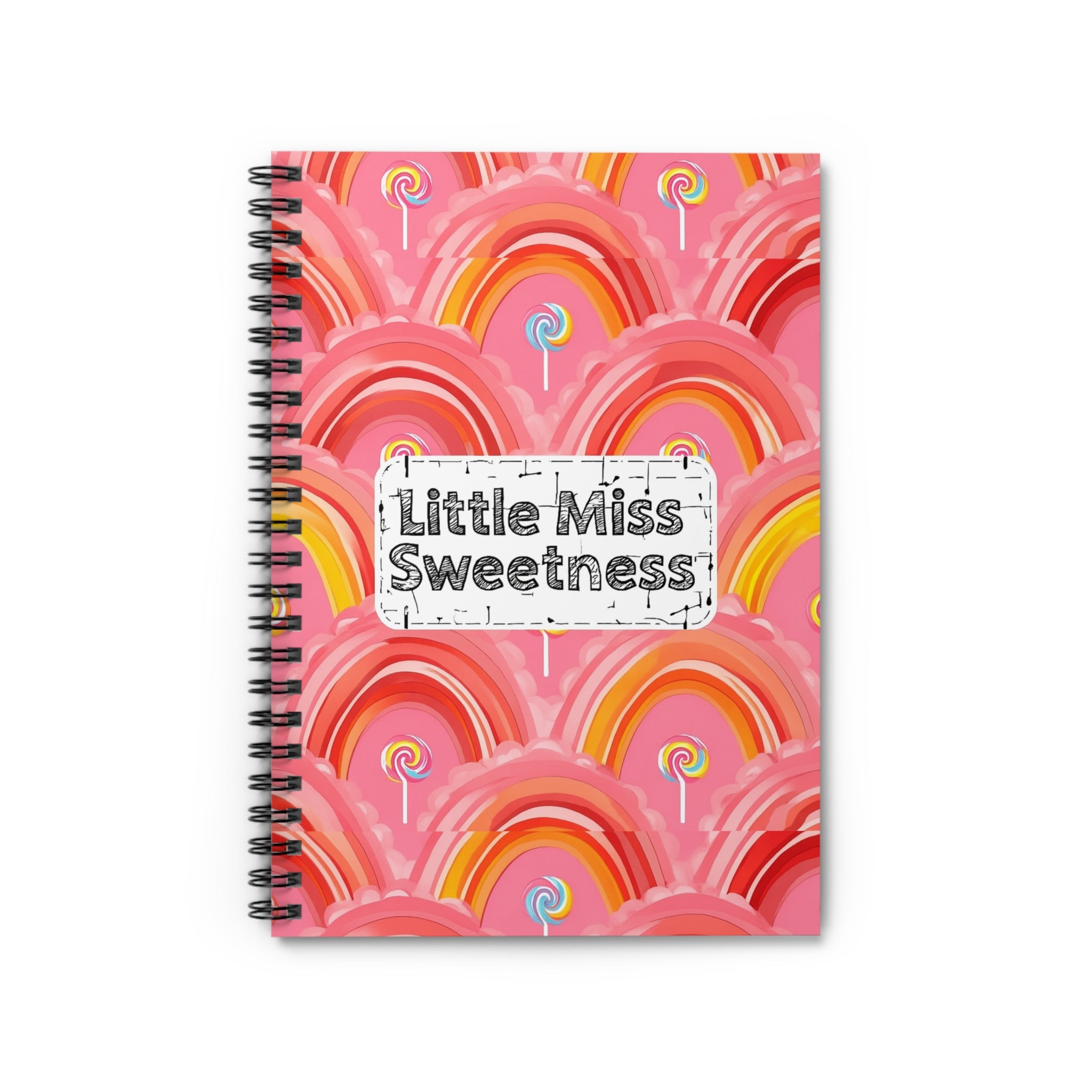 Colorful Spiral Notebook - Little Miss Sweetness