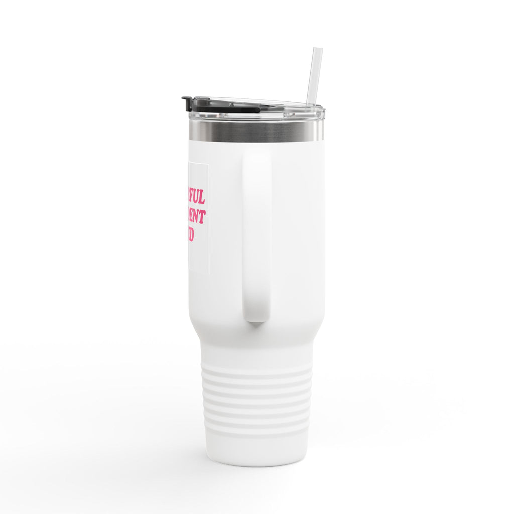 Empowering Insulated Travel Mug, 40oz - Perfect Gift for Motivational Moments, Road Trips, Work, and Home
