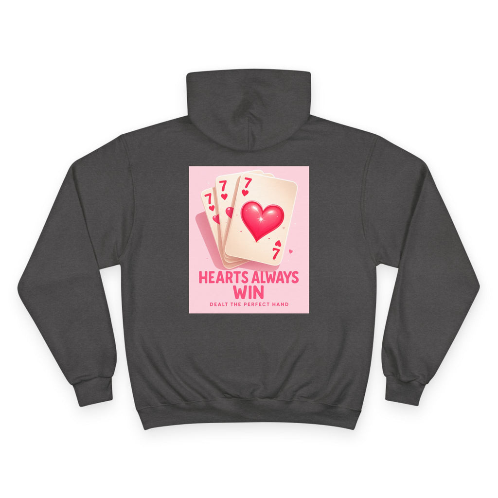 Heartfelt Champion Hoodie - Perfect for Love, Friendship, Self-Care, Valentine's Day, Gift for Him/Her, Cozy Casual Fashion