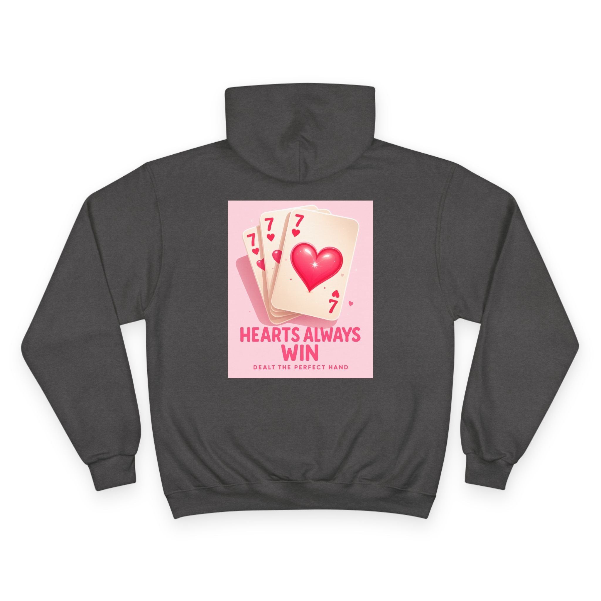Heartfelt Champion Hoodie - Perfect for Love, Friendship, Self-Care, Valentine's Day, Gift for Him/Her, Cozy Casual Fashion