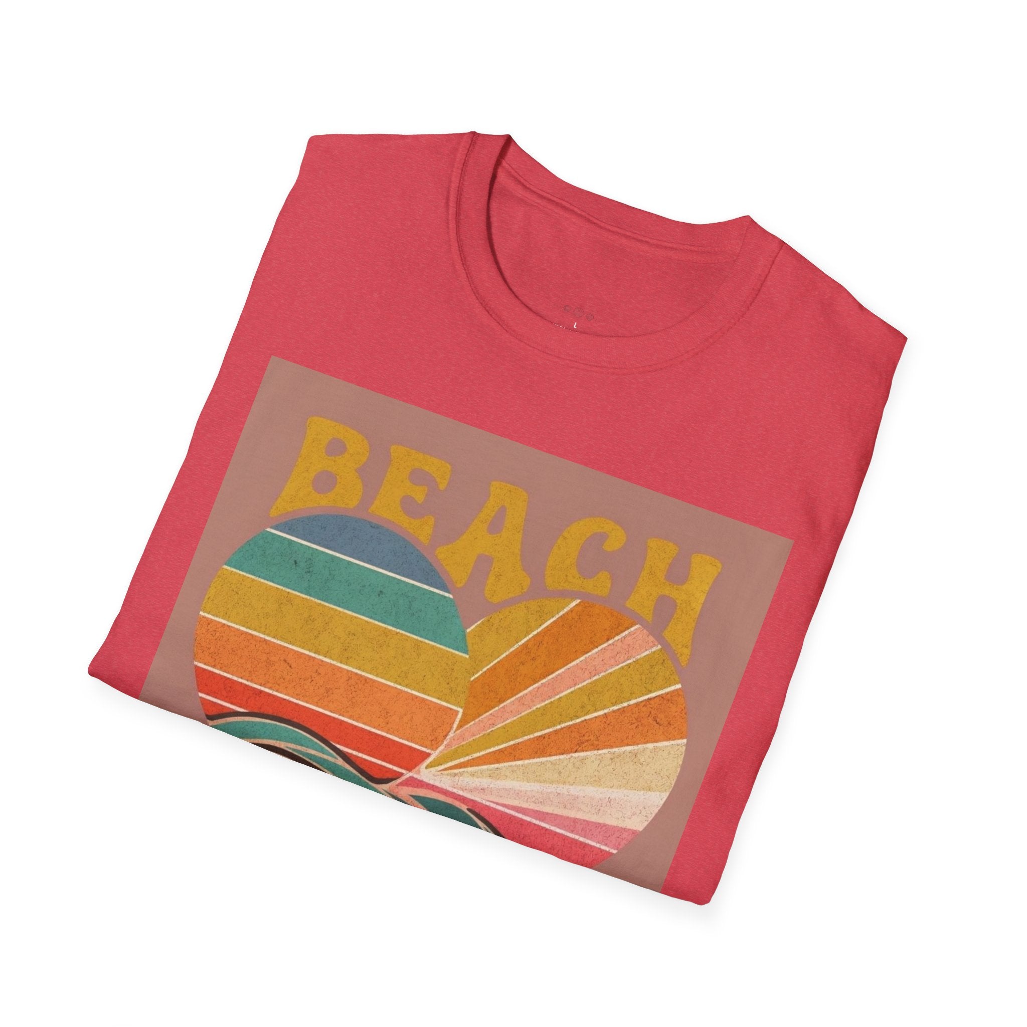 Beach Vibes T-Shirt, Summer Beach Shirt, Cute Beachwear, Vacation Tee, Ocean Lover Gift, Turtle Graphic Tee