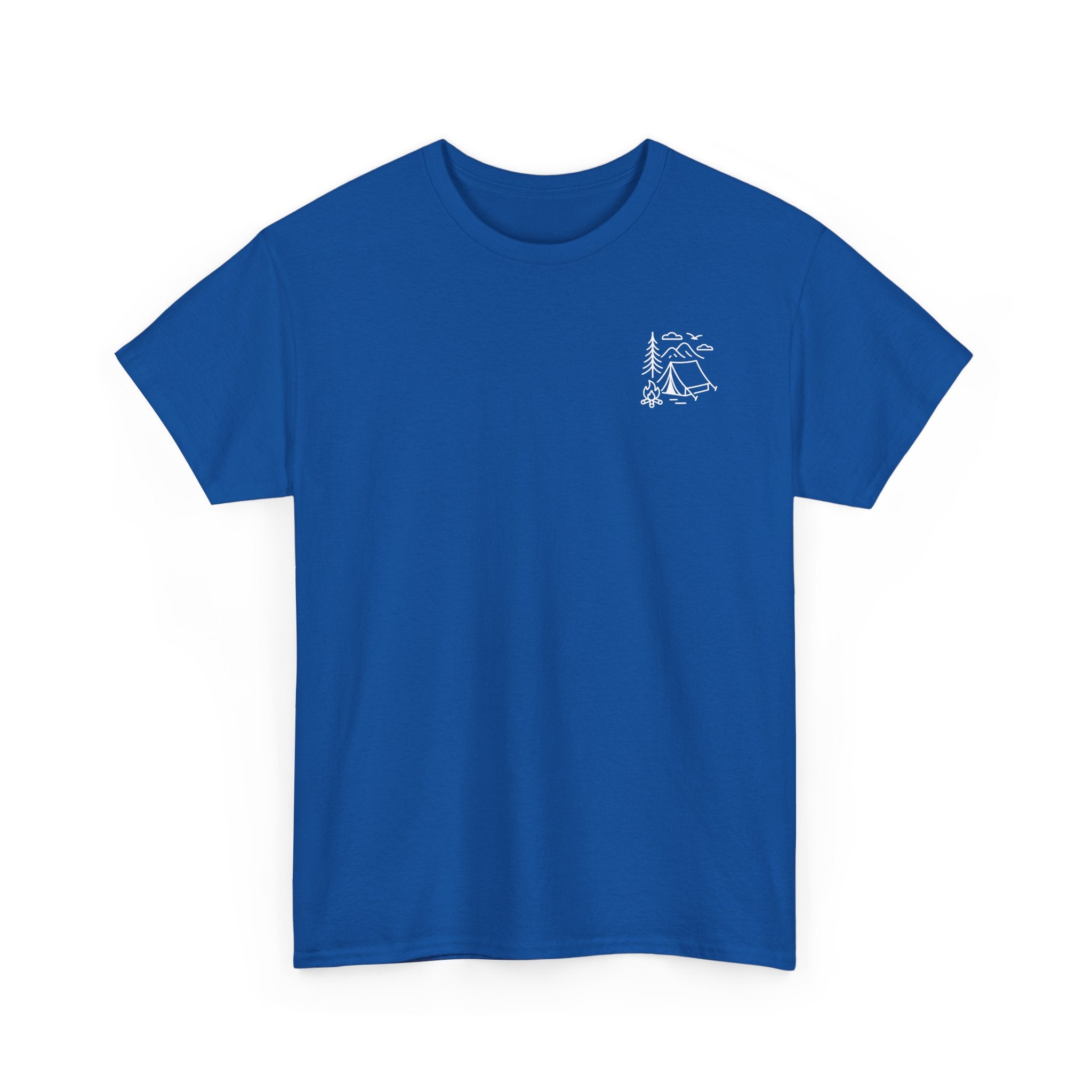 Camping Country Wild West Life Tee, Unisex Heavy Cotton T-Shirt, Adventure Shirt, Outdoor Apparel, Nature Lover Gift, Festival Wear