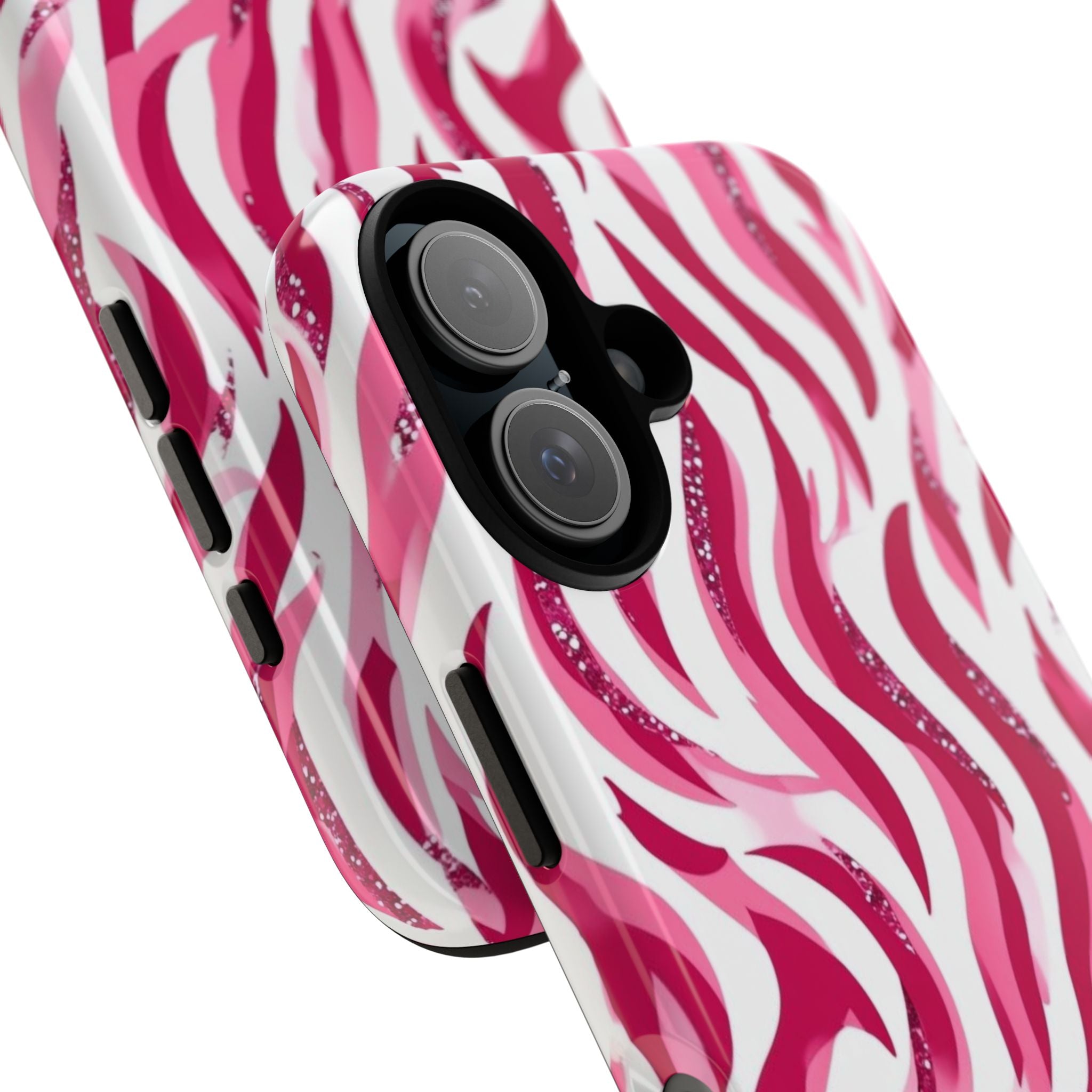 Tough Cases: Chic Pink Zebra Print Phone Case, Stylish Cell Phone Cover, Trendy Accessories for Her, Gift for Animal Lovers, Birthday [...]
