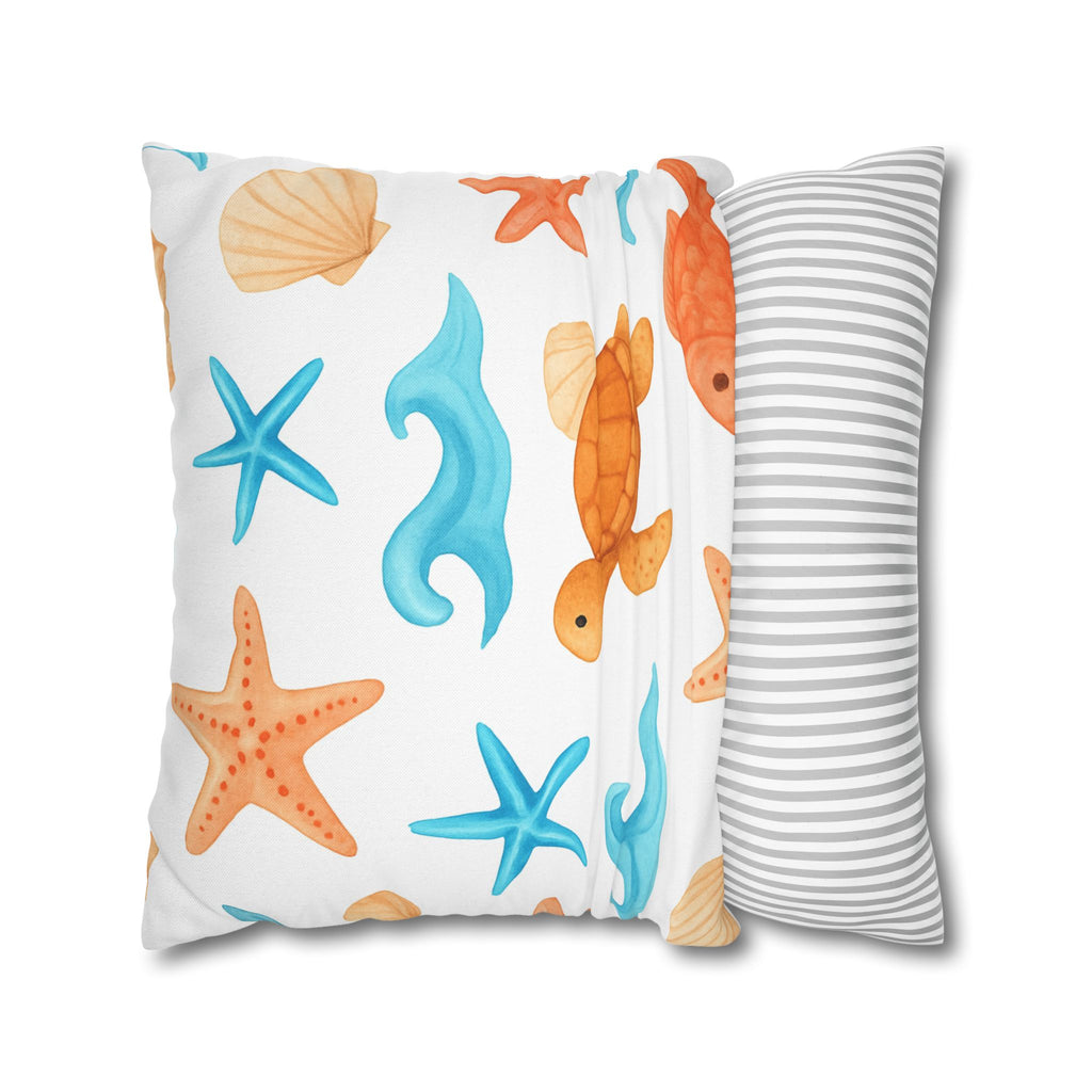 Beach-Themed Pillowcase, Coastal Decor, Ocean Vibes, Summer Gift, Nautical Home Accent