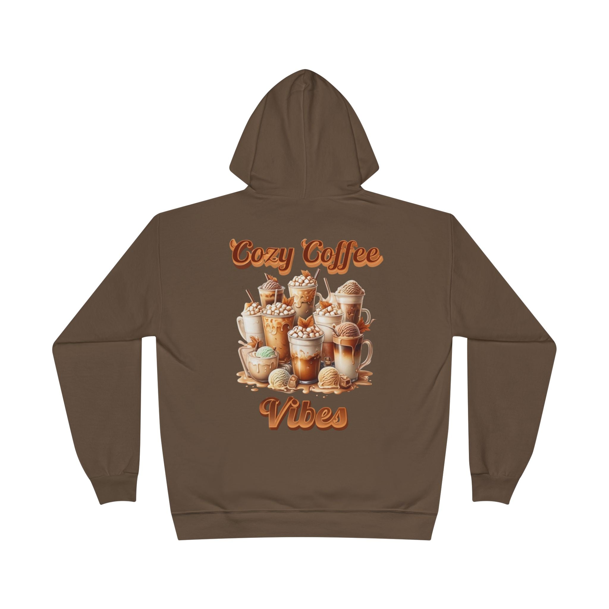Cozy Coffee Vibes Hoodie, Eco-Friendly Pullover, Unisex Sweatshirt, Perfect Gift for Coffee Lovers, Fall/Winter Apparel, Relaxation Fashion
