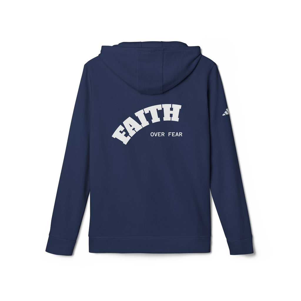 Faith Over Fear Unisex Fleece Hoodie | Cozy Sportswear, Casual Wear, Athleisure, Gift for Him/Her, Motivational Hoodie