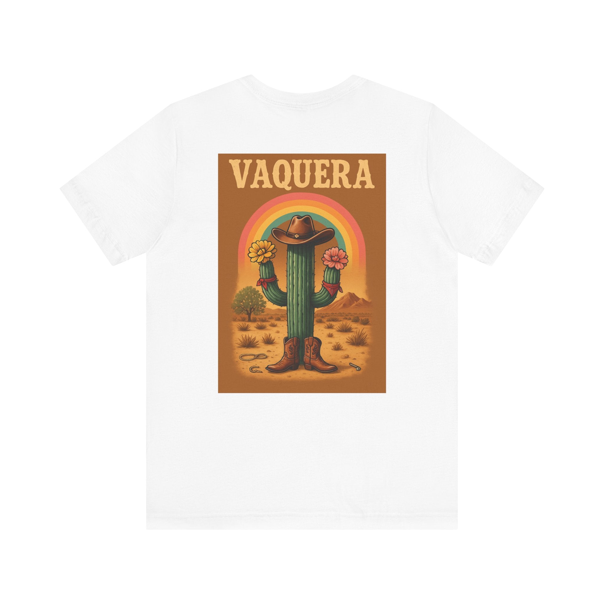 Vaquera Cactus T-Shirt - Fun Graphic Tee for Cowgirl Lovers, Summer Festival Top, Gift for Her, Western Aesthetic Fashion, Stylish [...]