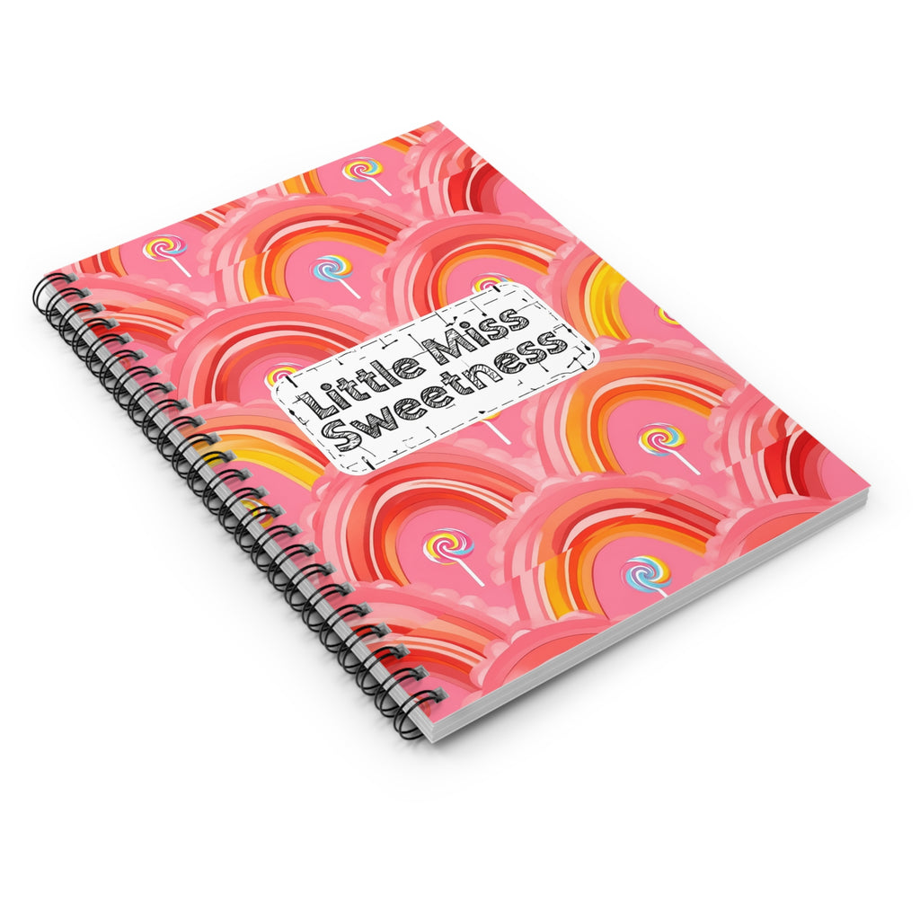 Colorful Spiral Notebook - Little Miss Sweetness