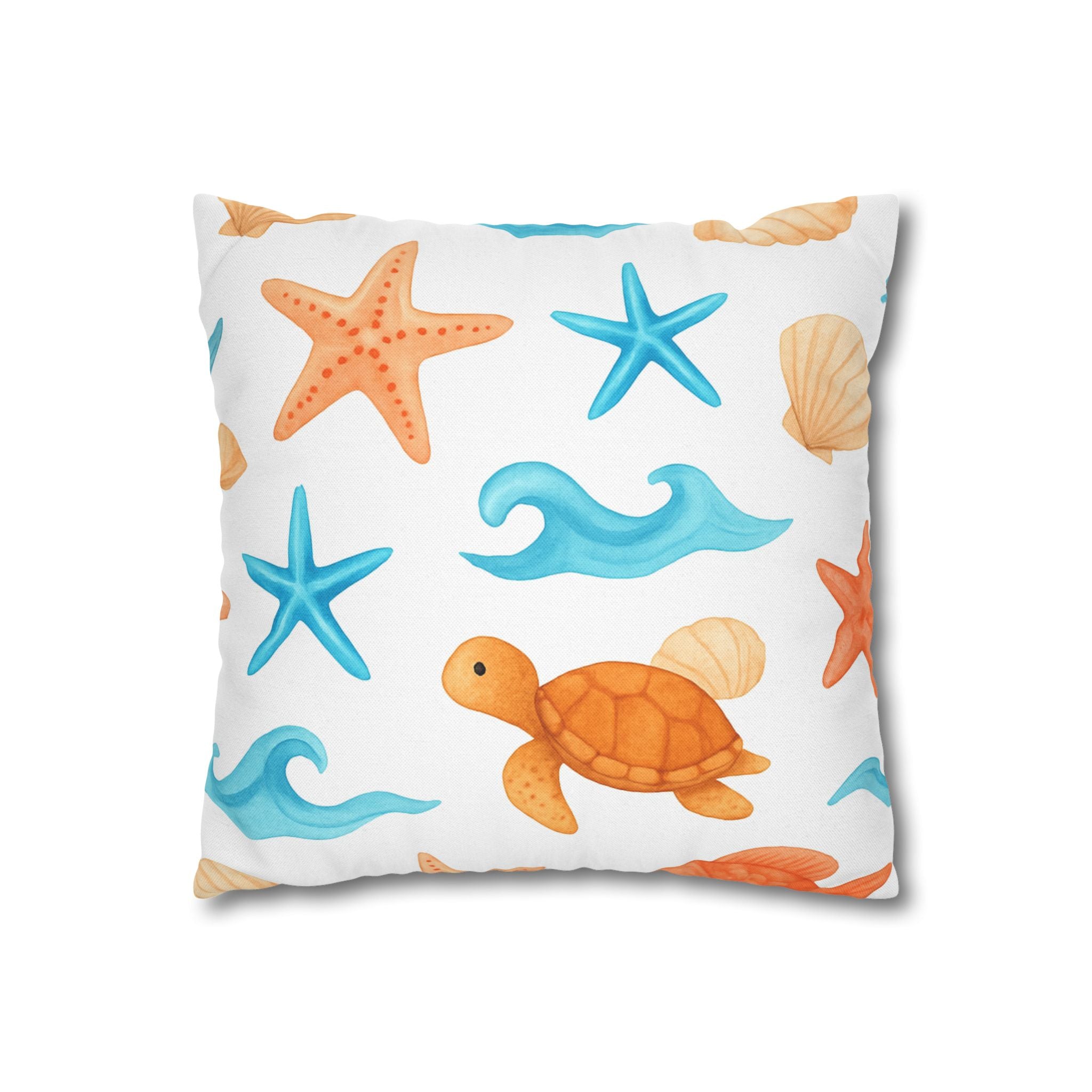 Beach-Themed Pillowcase, Coastal Decor, Ocean Vibes, Summer Gift, Nautical Home Accent