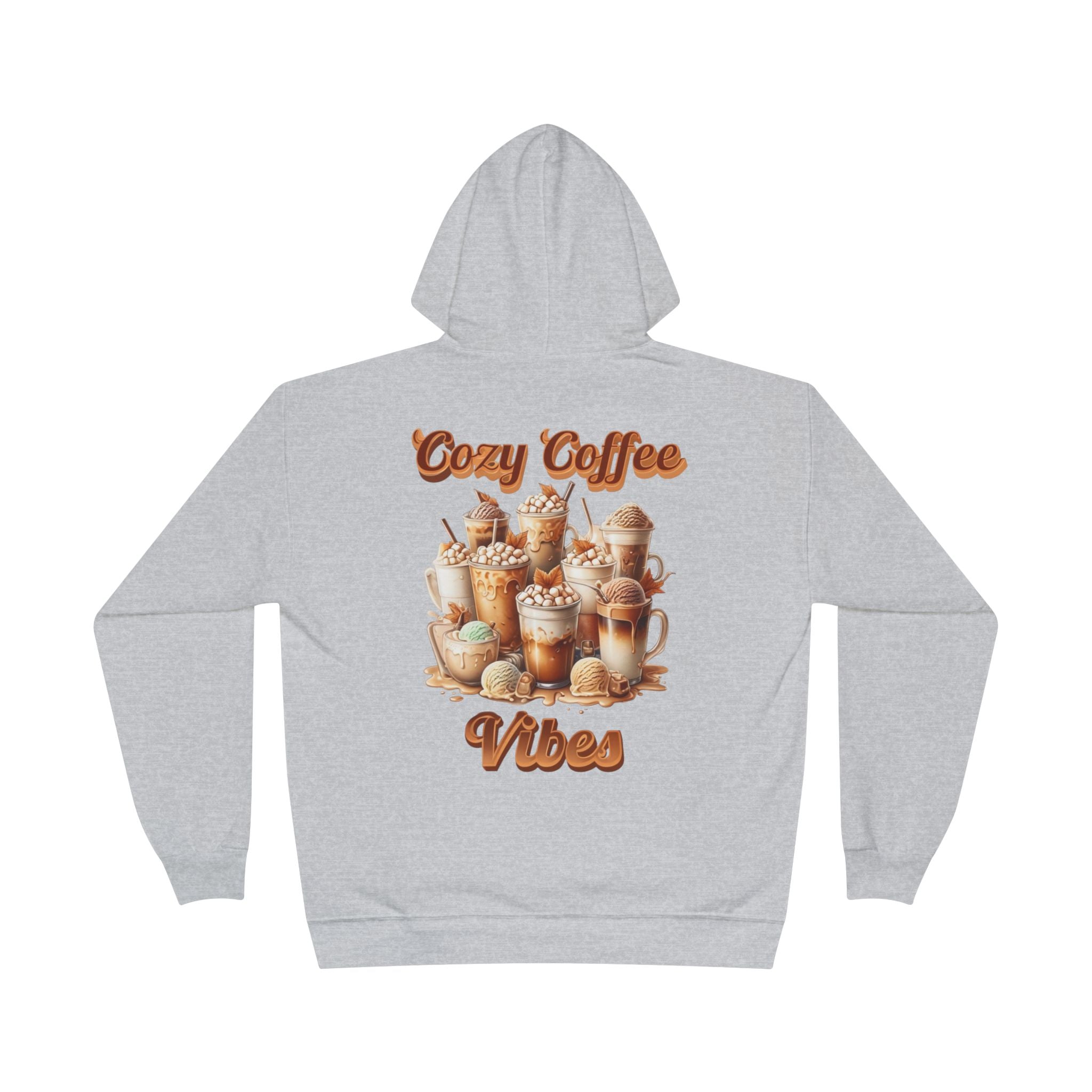 Cozy Coffee Vibes Hoodie, Eco-Friendly Pullover, Unisex Sweatshirt, Perfect Gift for Coffee Lovers, Fall/Winter Apparel, Relaxation Fashion