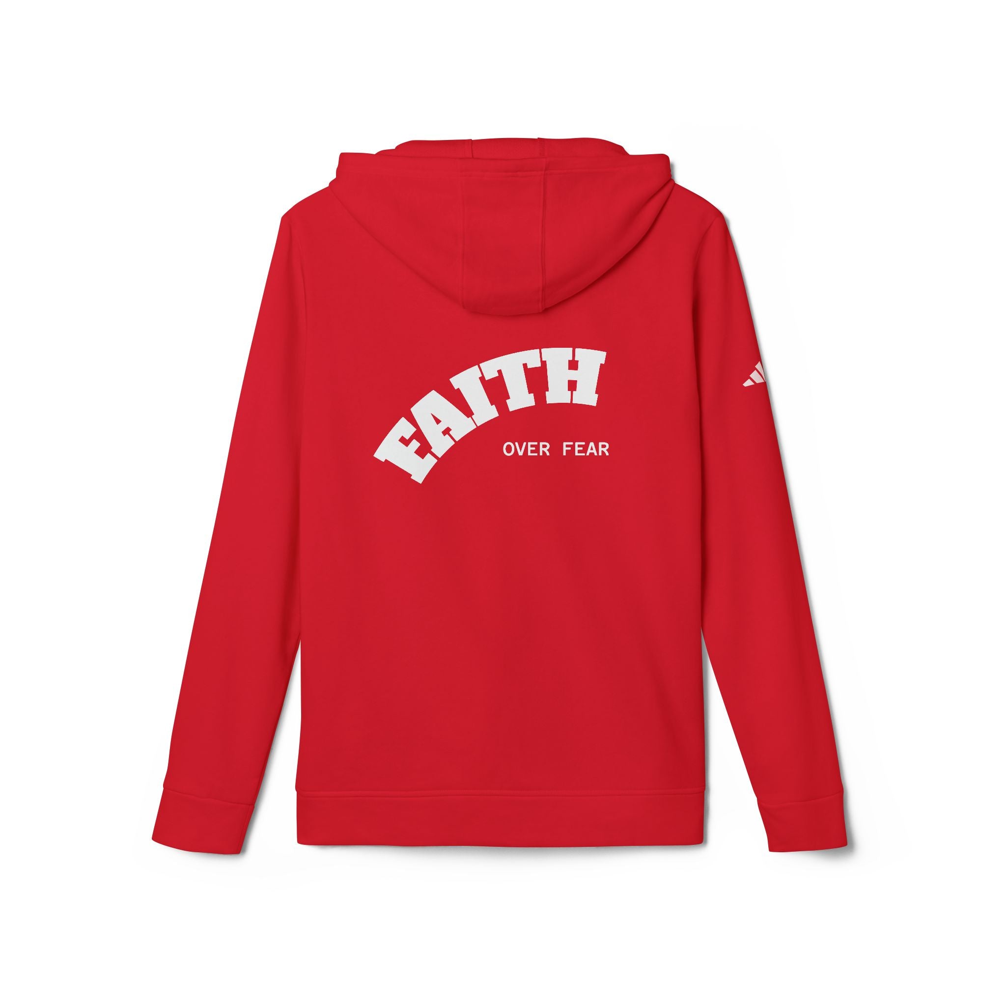 Faith Over Fear Unisex Fleece Hoodie | Cozy Sportswear, Casual Wear, Athleisure, Gift for Him/Her, Motivational Hoodie