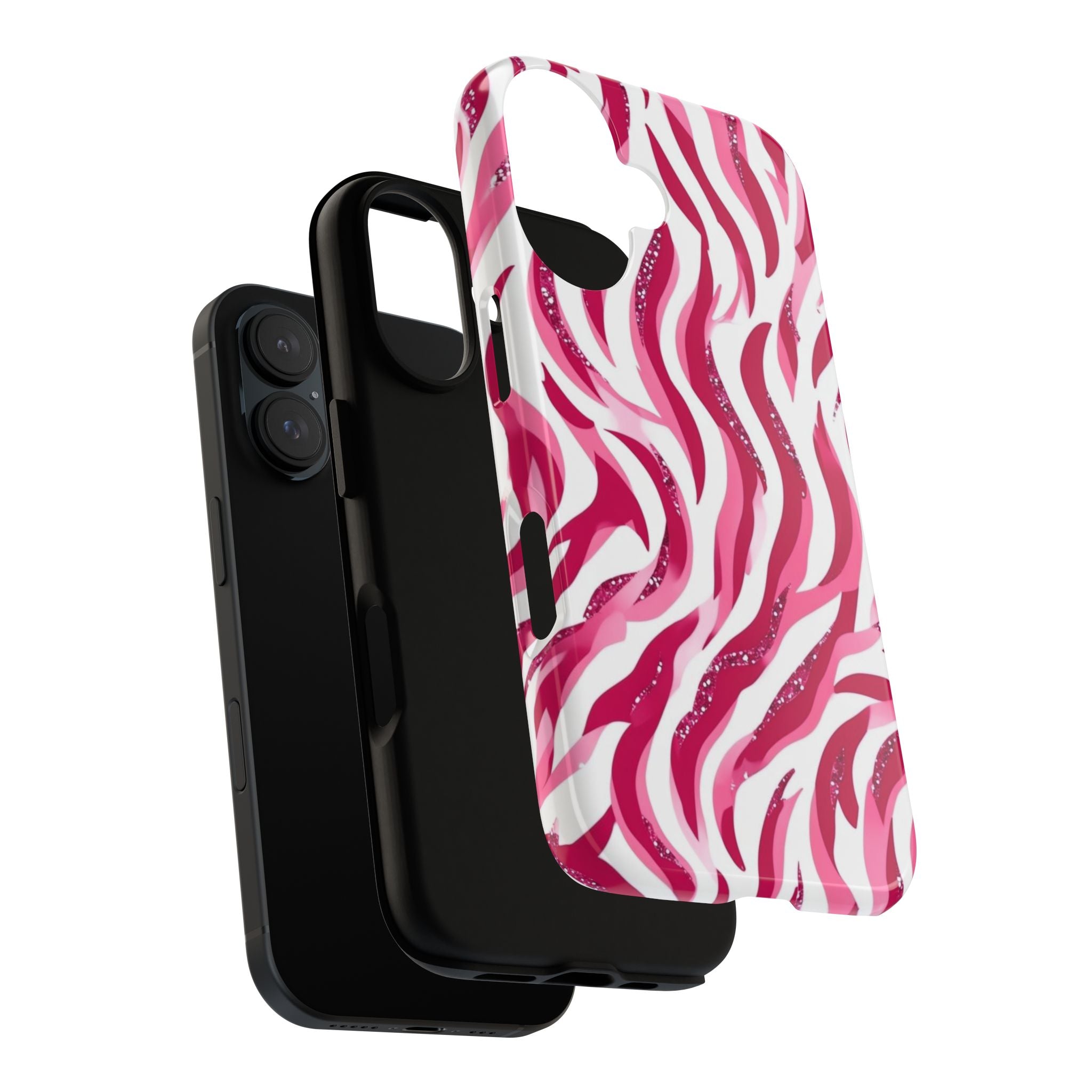 Tough Cases: Chic Pink Zebra Print Phone Case, Stylish Cell Phone Cover, Trendy Accessories for Her, Gift for Animal Lovers, Birthday [...]