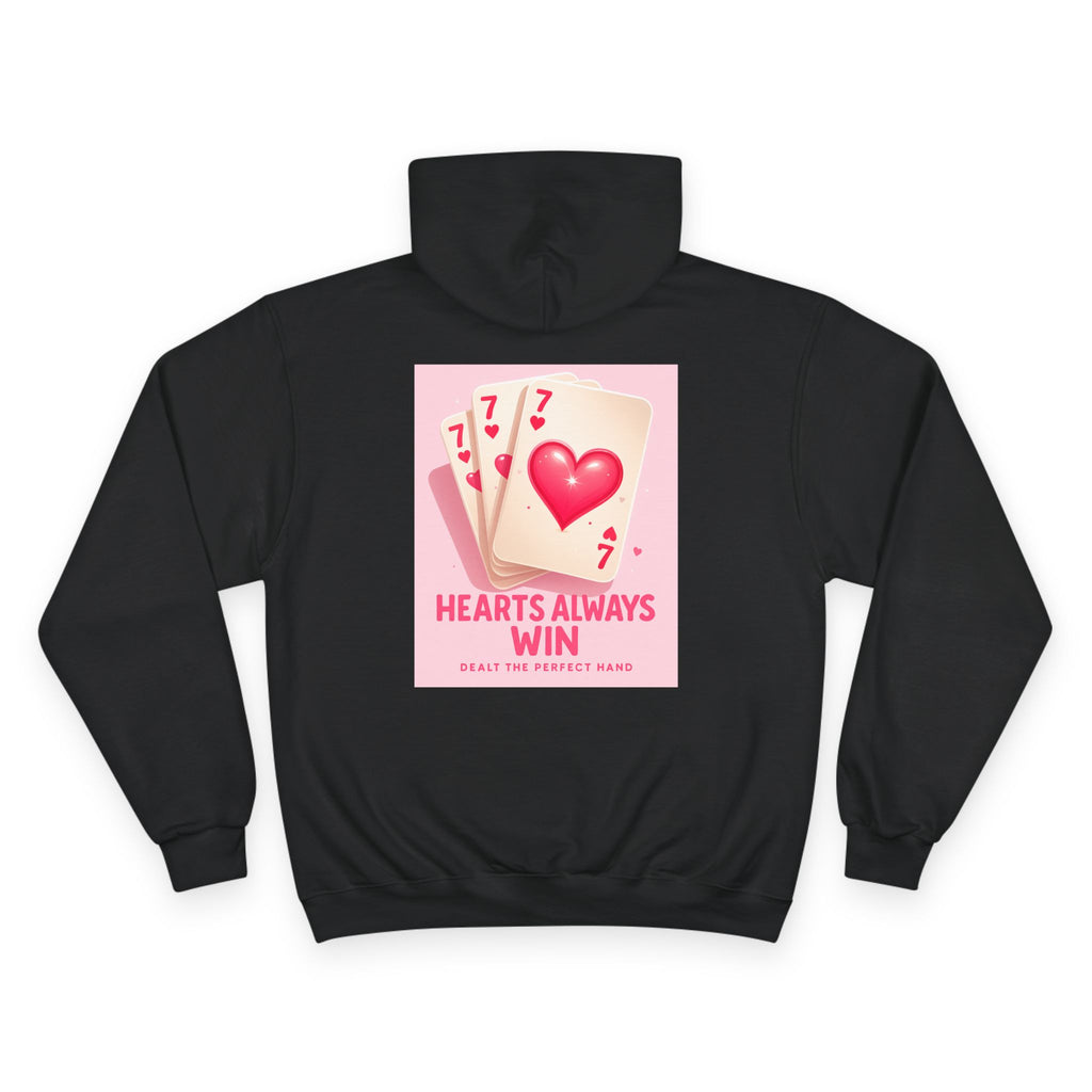 Heartfelt Champion Hoodie - Perfect for Love, Friendship, Self-Care, Valentine's Day, Gift for Him/Her, Cozy Casual Fashion