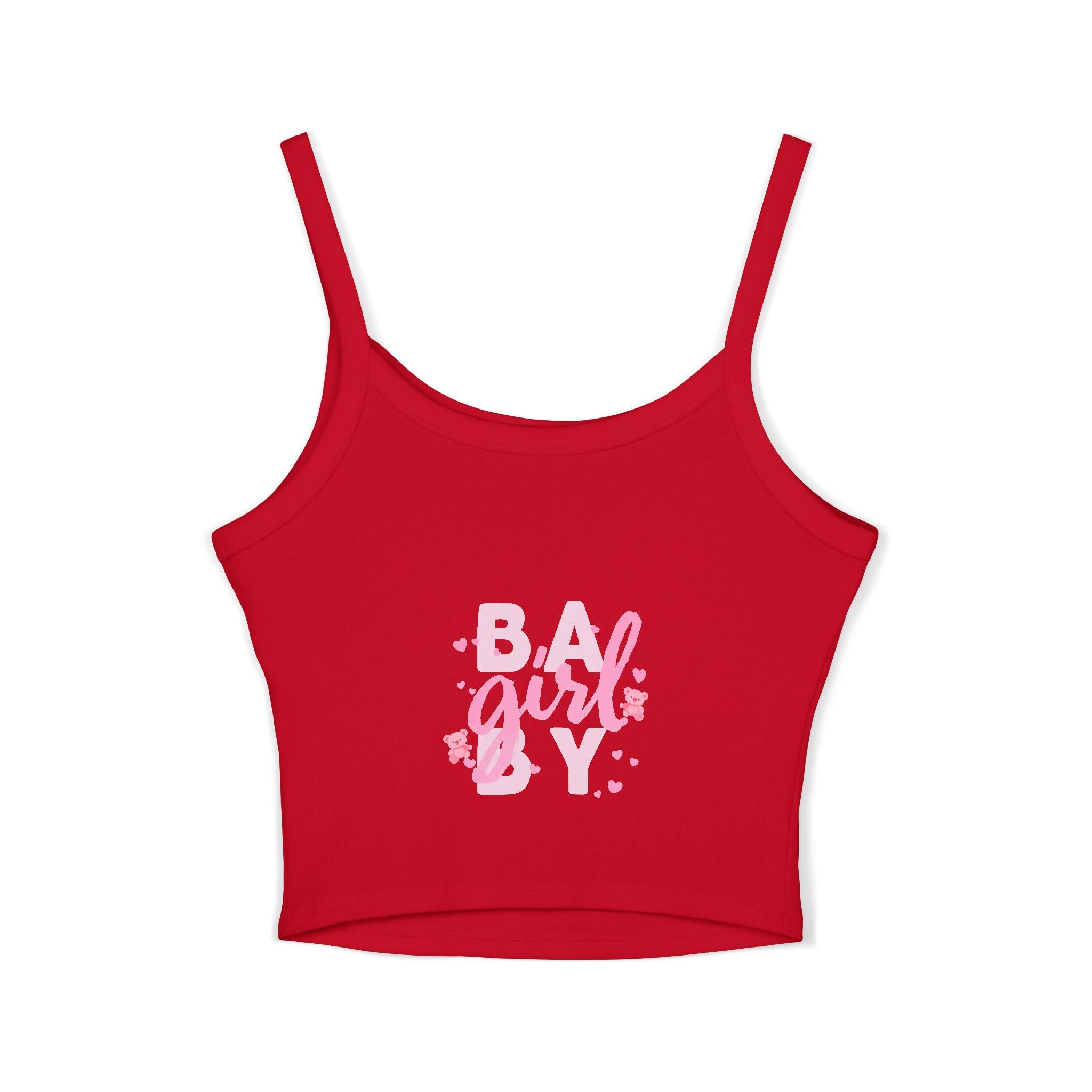 Cute Baby Girl Spaghetti Strap Tank Top, Summer Top, Casual Wear, Gift for New Moms, Birthday Outfit, Baby Shower Gift