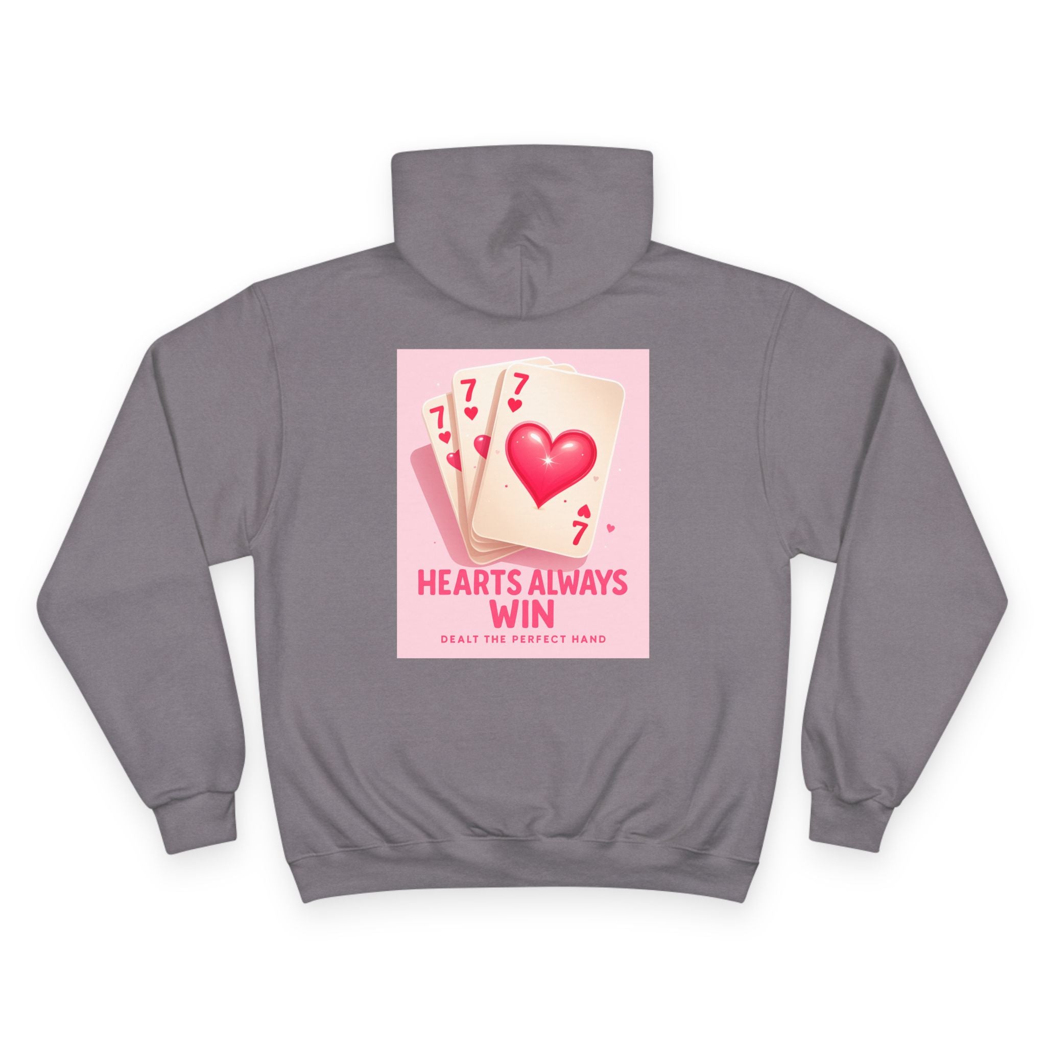 Heartfelt Champion Hoodie - Perfect for Love, Friendship, Self-Care, Valentine's Day, Gift for Him/Her, Cozy Casual Fashion