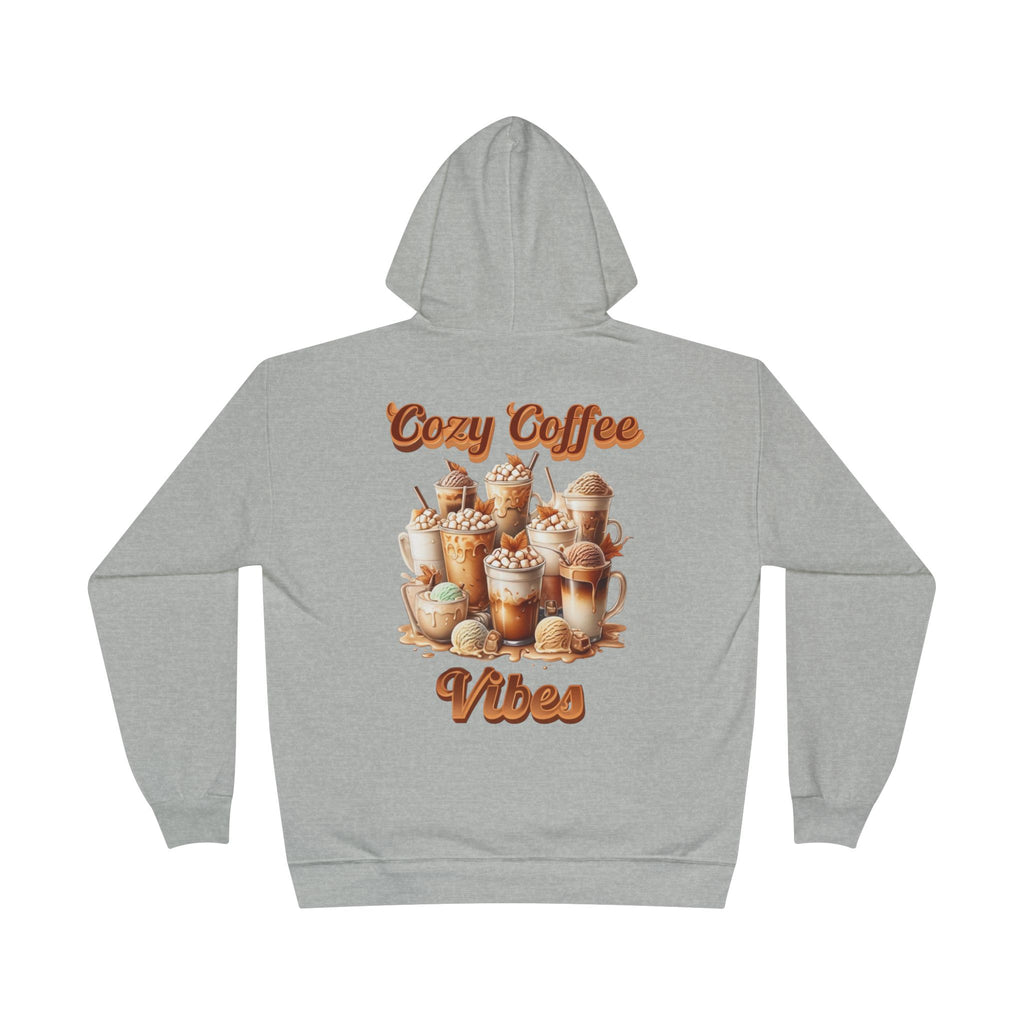 Cozy Coffee Vibes Hoodie, Eco-Friendly Pullover, Unisex Sweatshirt, Perfect Gift for Coffee Lovers, Fall/Winter Apparel, Relaxation Fashion