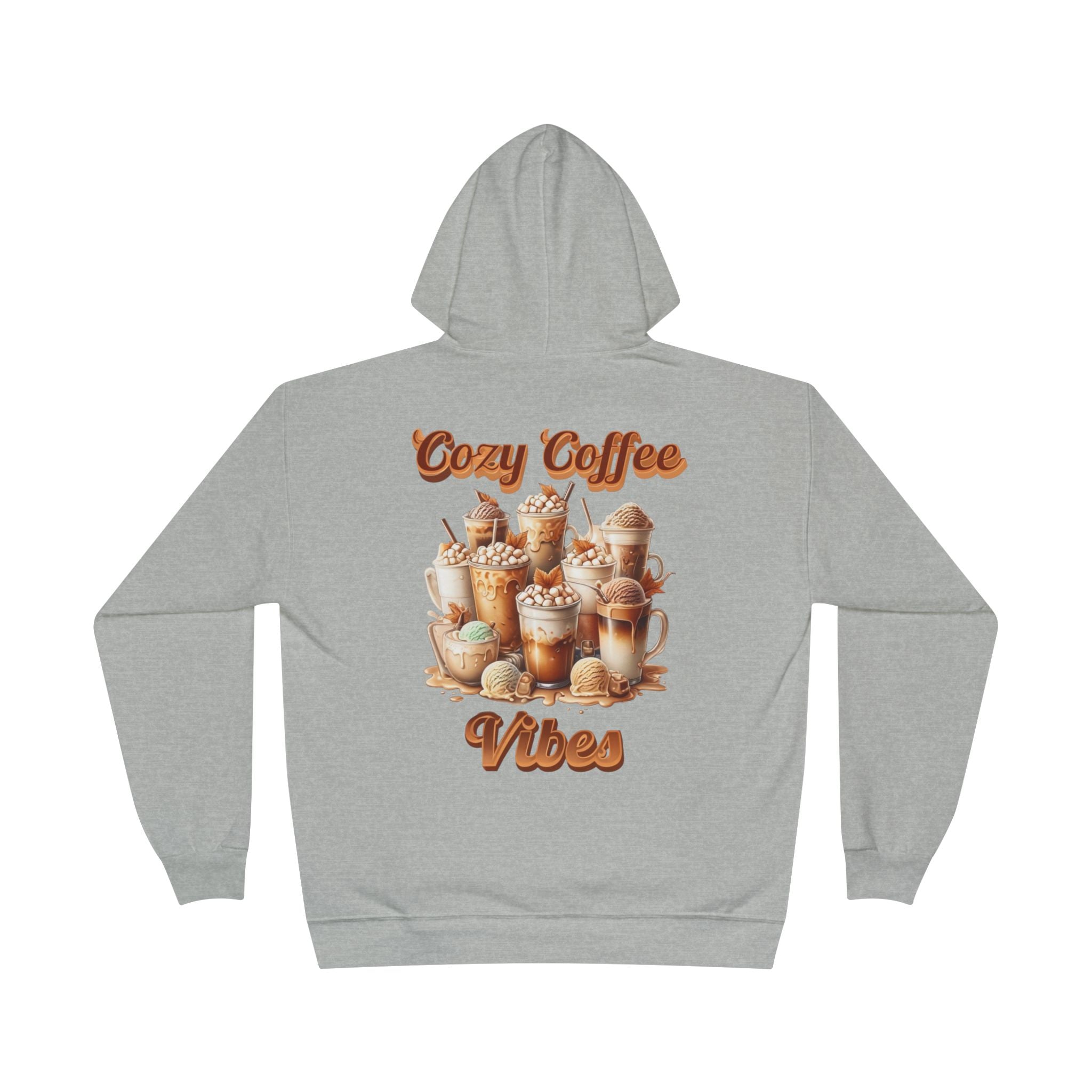 Cozy Coffee Vibes Hoodie, Eco-Friendly Pullover, Unisex Sweatshirt, Perfect Gift for Coffee Lovers, Fall/Winter Apparel, Relaxation Fashion