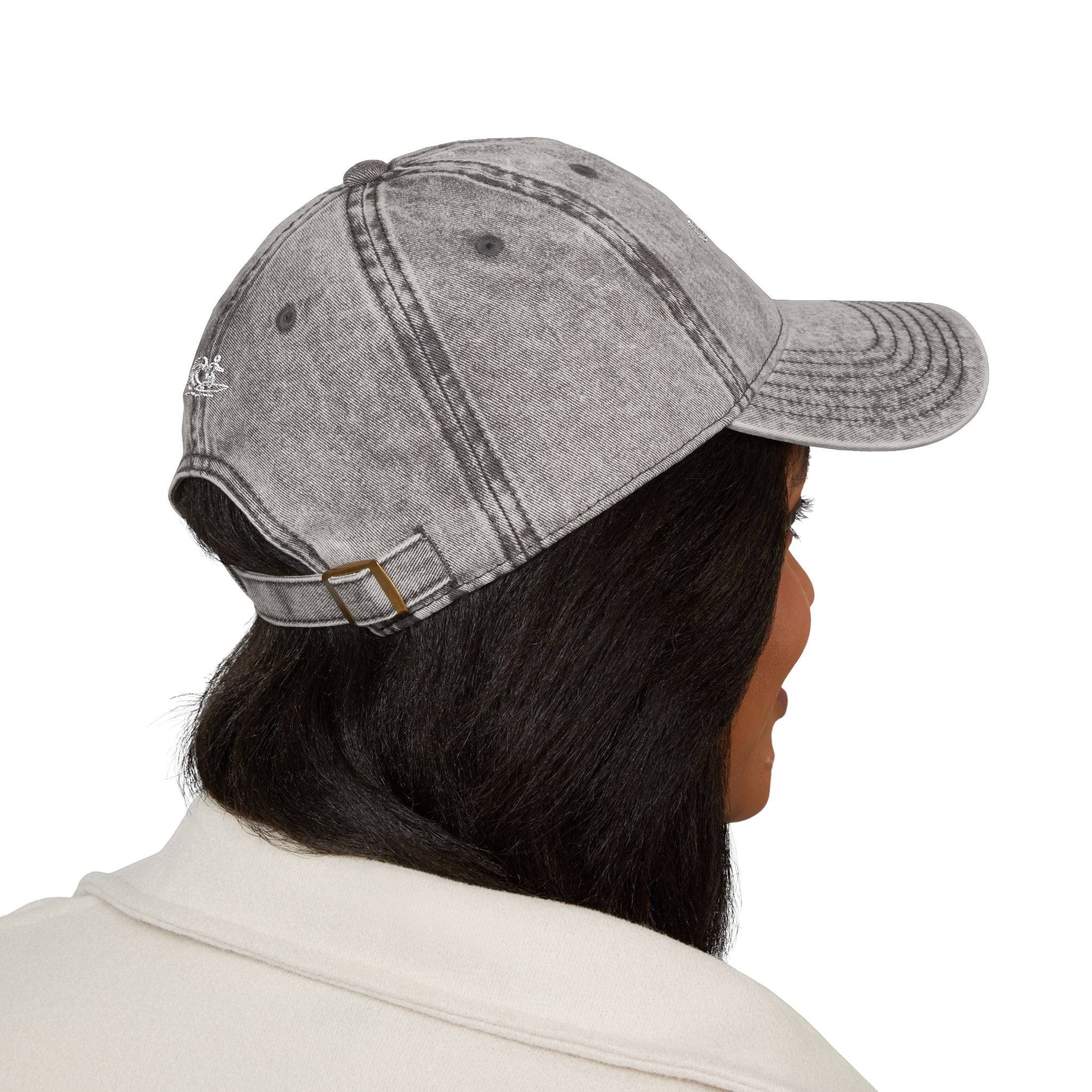 Vintage Embroidered Cap, Retro Hat, Unisex Vintage Cap, Distressed Dad Hat, Casual Outdoor Accessories, Summer Headwear