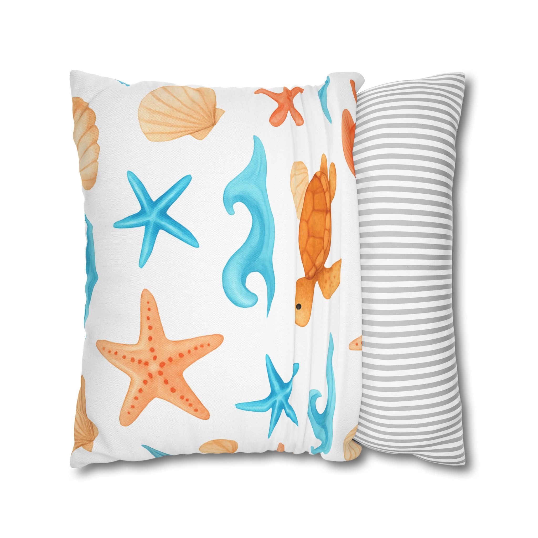 Beach-Themed Pillowcase, Coastal Decor, Ocean Vibes, Summer Gift, Nautical Home Accent
