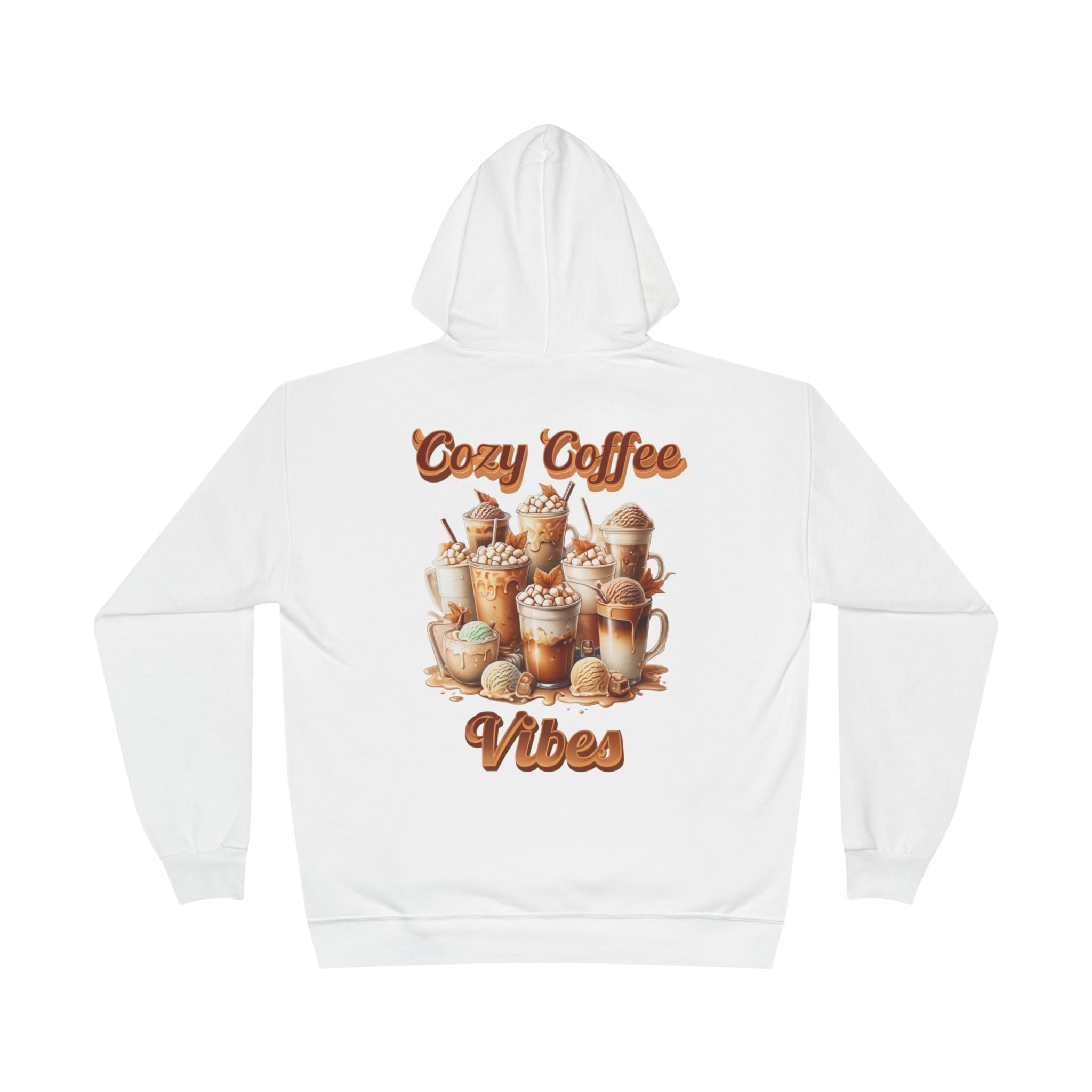 Cozy Coffee Vibes Hoodie, Eco-Friendly Pullover, Unisex Sweatshirt, Perfect Gift for Coffee Lovers, Fall/Winter Apparel, Relaxation Fashion