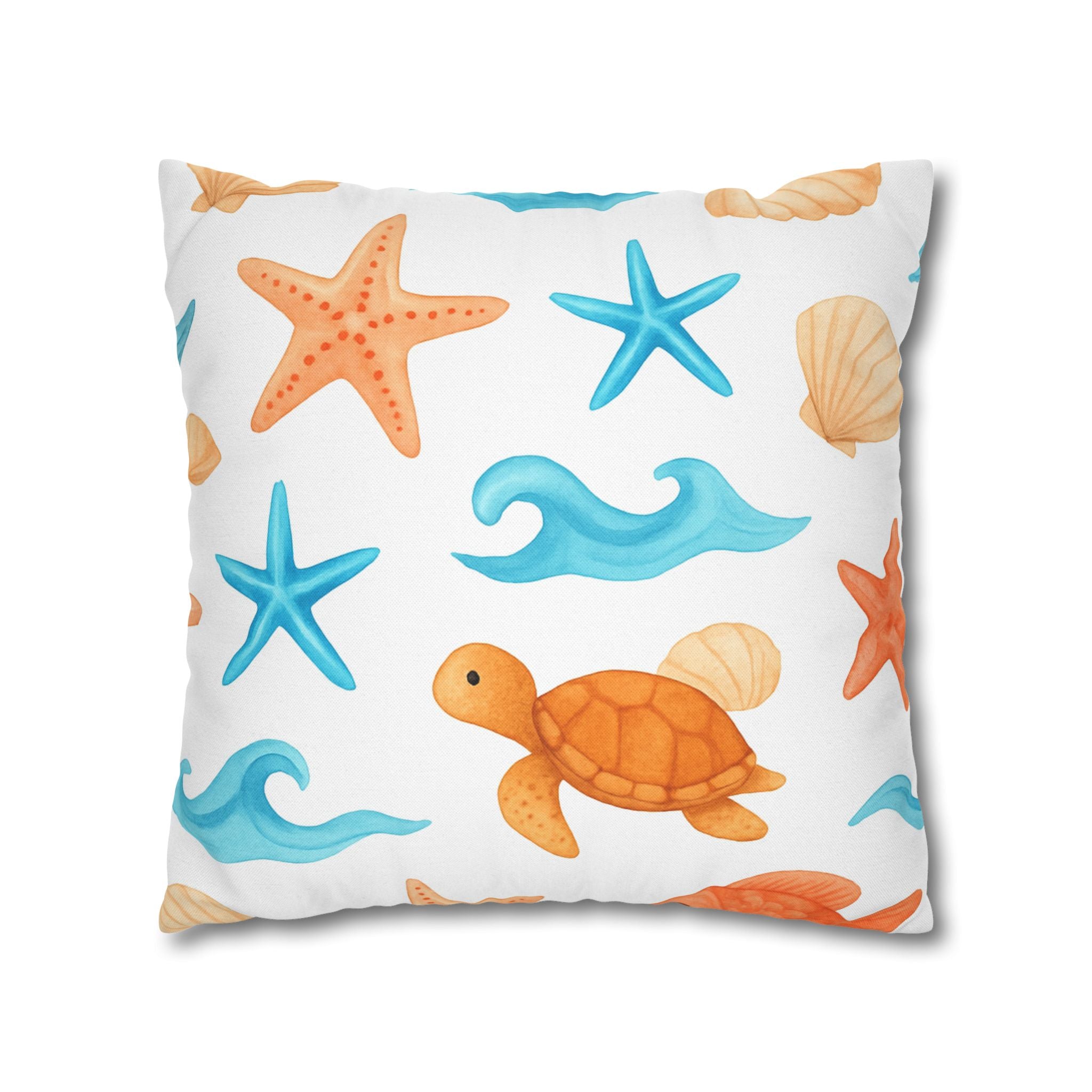 Beach-Themed Pillowcase, Coastal Decor, Ocean Vibes, Summer Gift, Nautical Home Accent