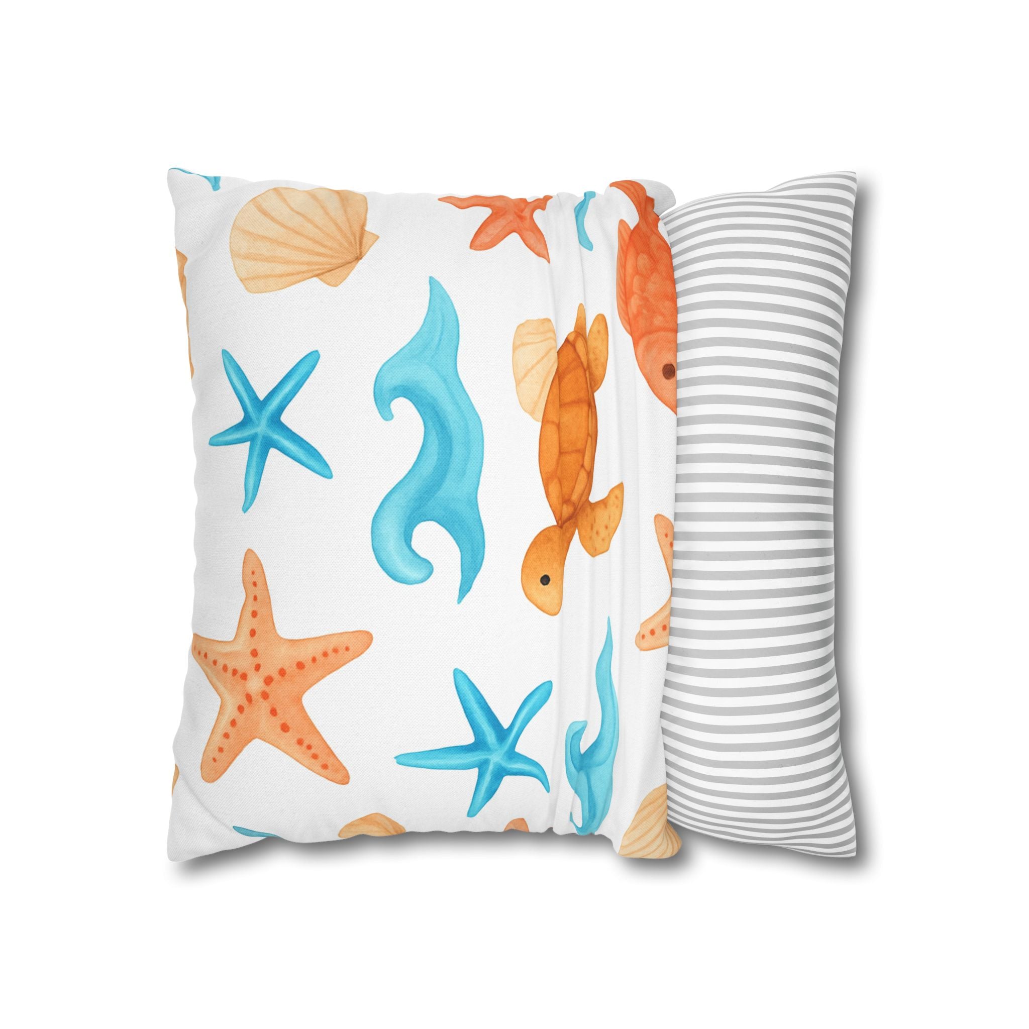 Beach-Themed Pillowcase, Coastal Decor, Ocean Vibes, Summer Gift, Nautical Home Accent