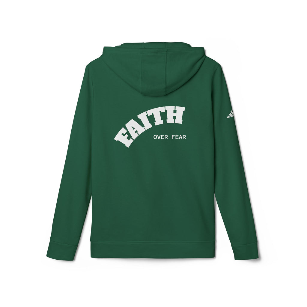 Faith Over Fear Unisex Fleece Hoodie | Cozy Sportswear, Casual Wear, Athleisure, Gift for Him/Her, Motivational Hoodie