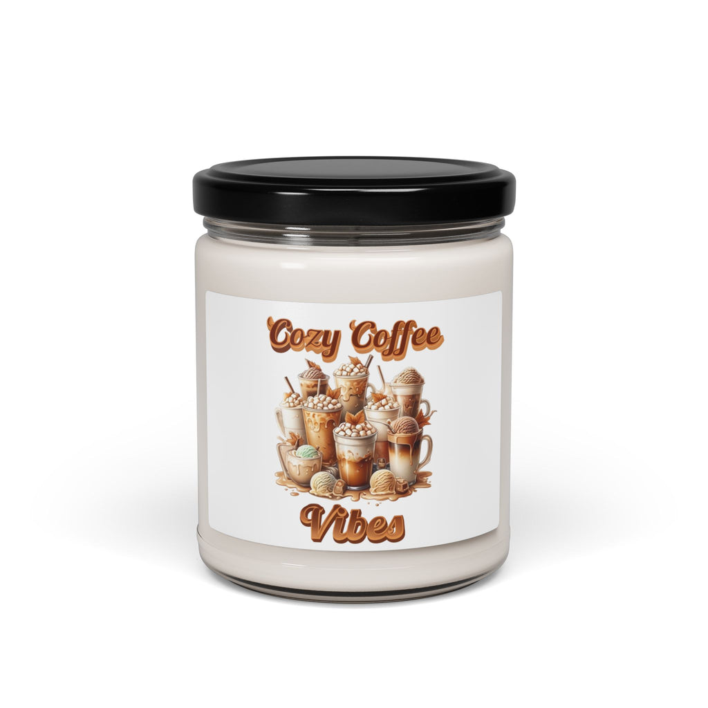 Cozy Coffee Vibes Scented Soy Candle | Perfect for Home Decor, Gifts, Relaxation, Self-Care, Coffee Lovers