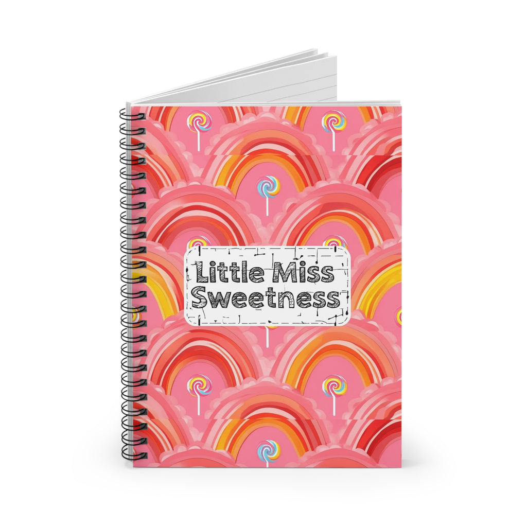 Colorful Spiral Notebook - Little Miss Sweetness