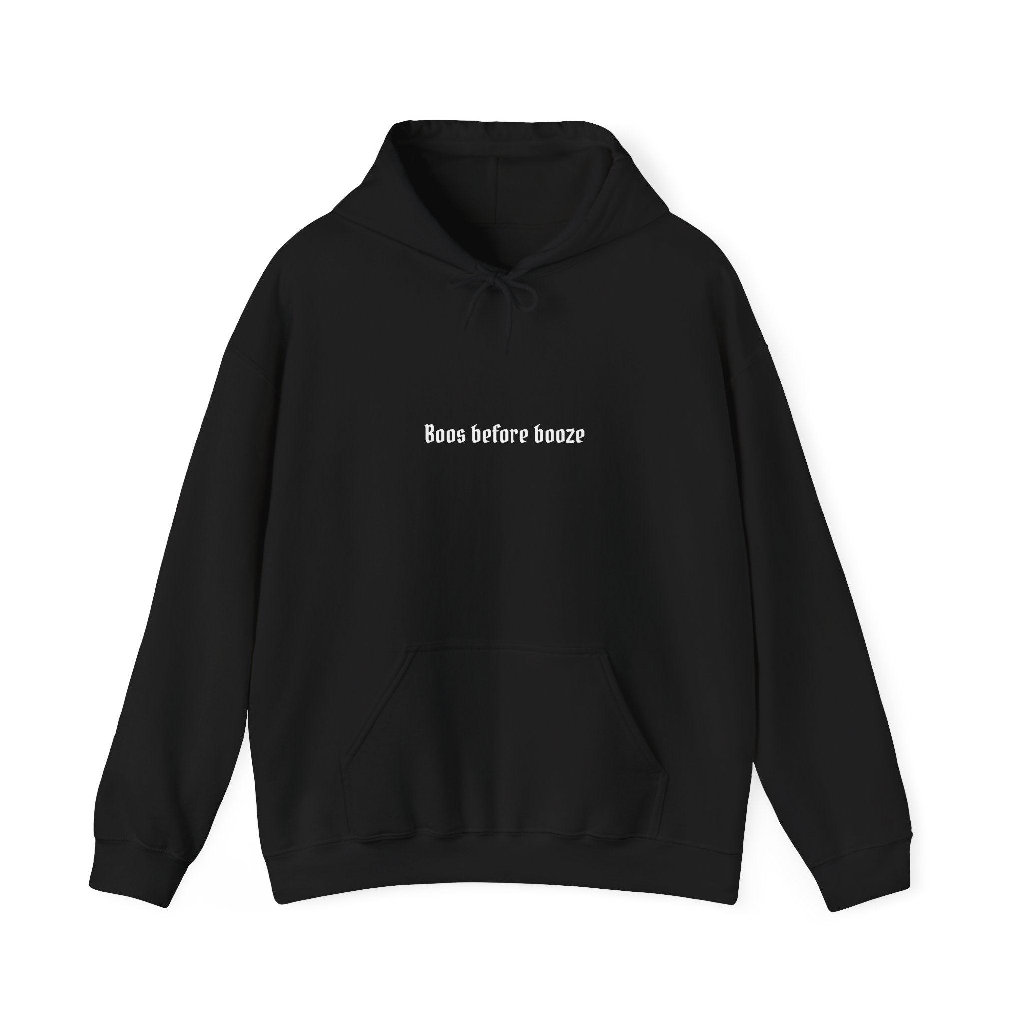 Halloween Trick or Drink Hoodie, Unisex Pullover Sweatshirt, Cozy Fall Apparel, Spooky Season Gift, Halloween Costume Top