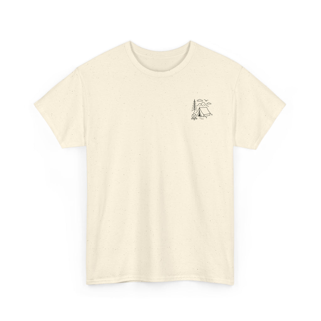 Camping Country Wild West Life Tee, Unisex Heavy Cotton T-Shirt, Adventure Shirt, Outdoor Apparel, Nature Lover Gift, Festival Wear