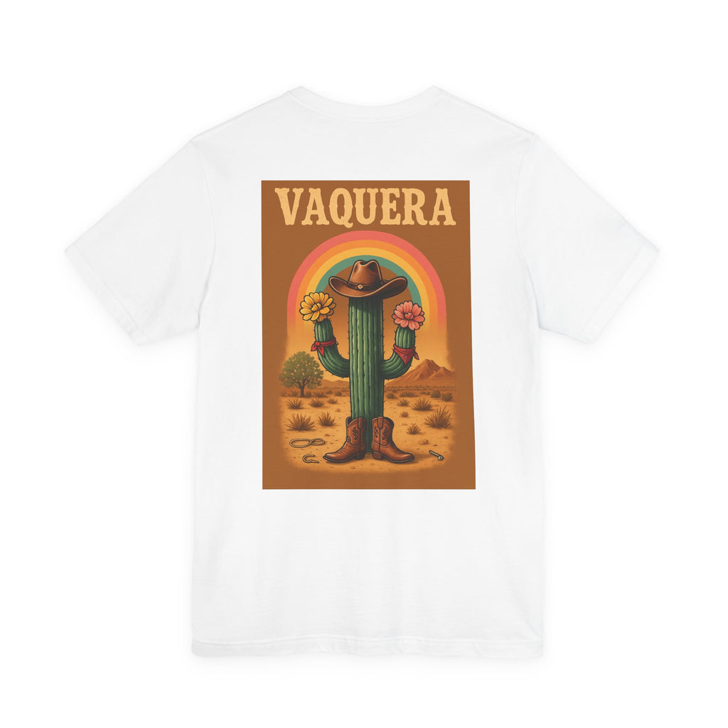 Vaquera Cactus T-Shirt - Fun Graphic Tee for Cowgirl Lovers, Summer Festival Top, Gift for Her, Western Aesthetic Fashion, Stylish [...]