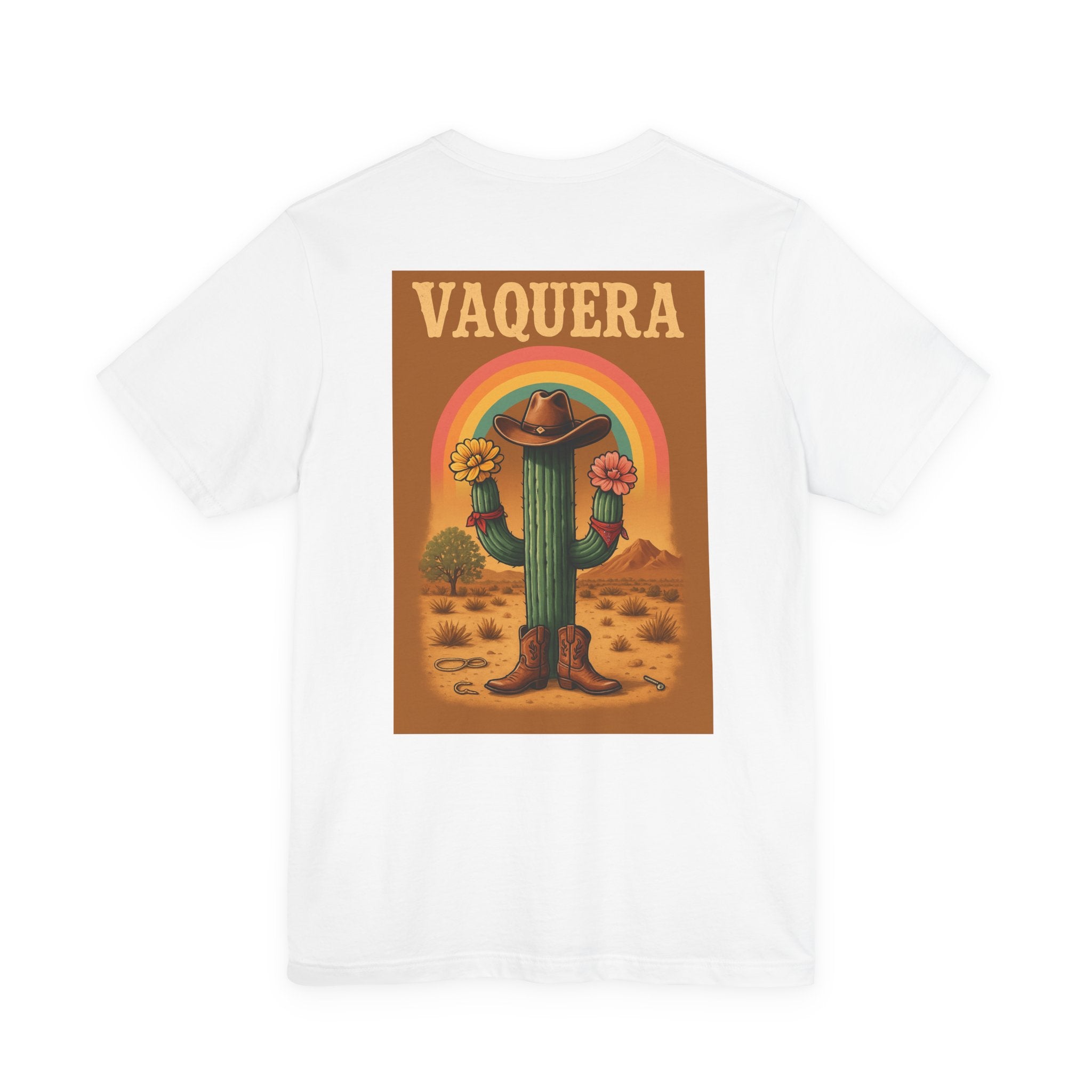 Vaquera Cactus T-Shirt - Fun Graphic Tee for Cowgirl Lovers, Summer Festival Top, Gift for Her, Western Aesthetic Fashion, Stylish [...]