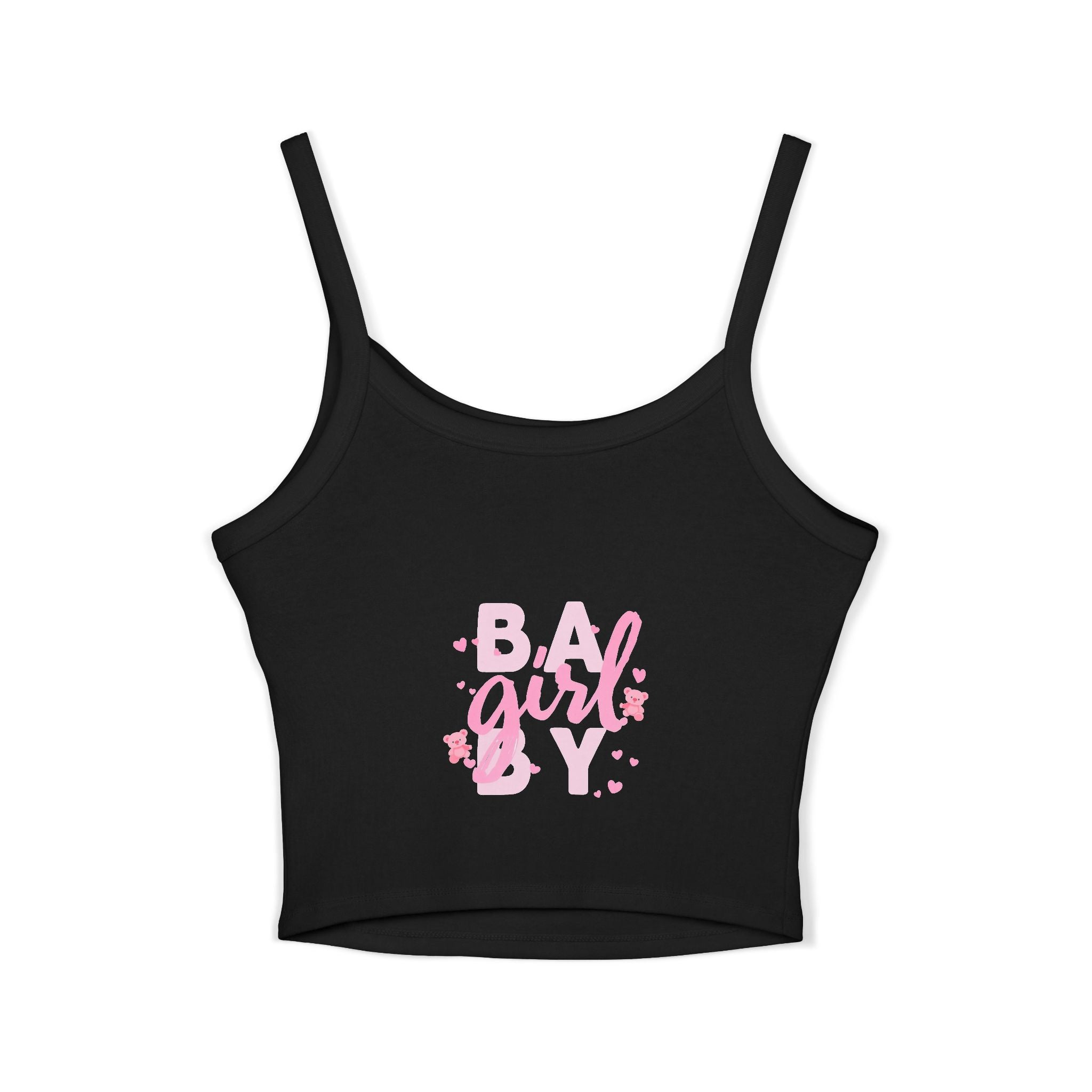 Cute Baby Girl Spaghetti Strap Tank Top, Summer Top, Casual Wear, Gift for New Moms, Birthday Outfit, Baby Shower Gift