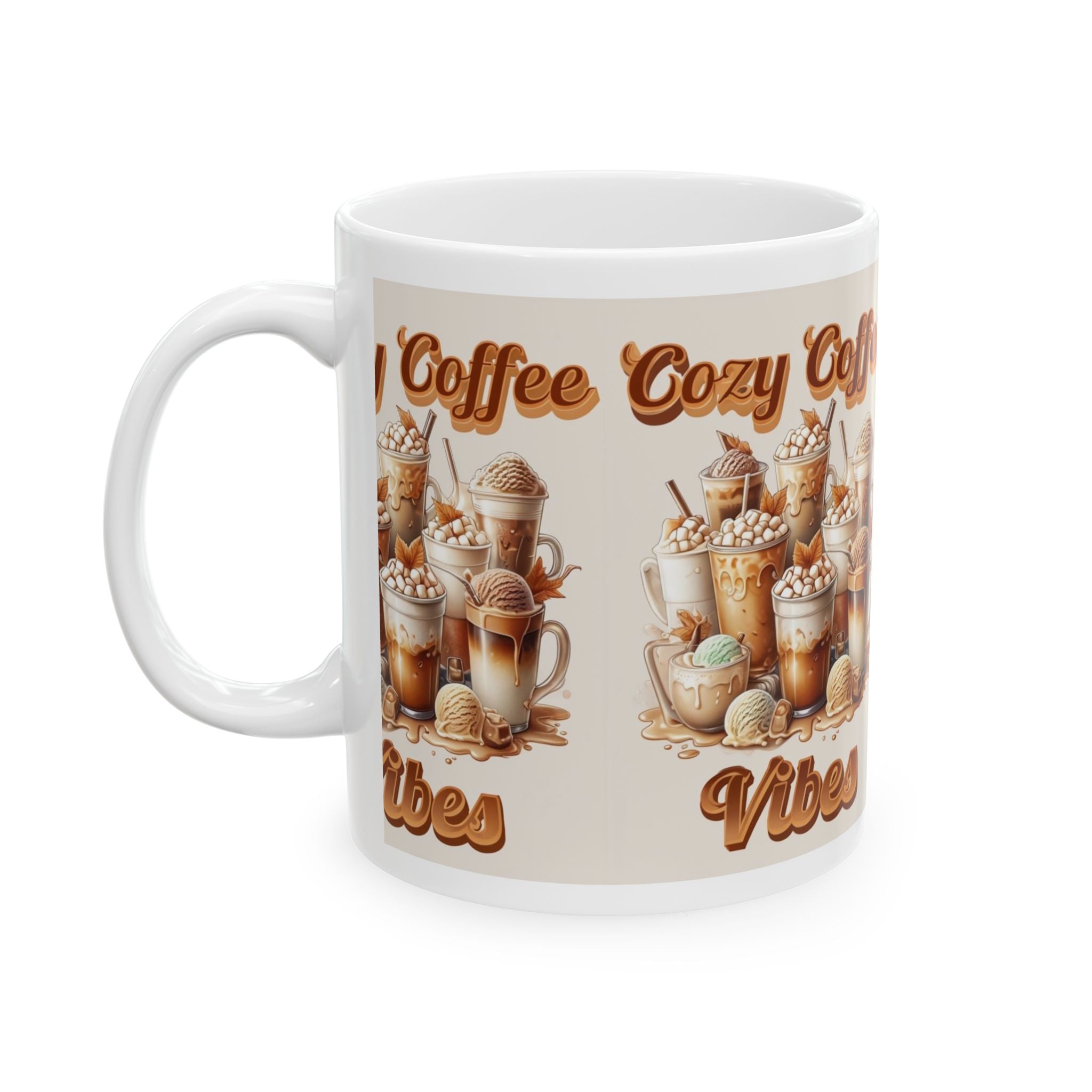 Cozy Coffee Mug - Perfect Gift for Coffee Lovers, Home Decor, Personalized Drinkware, Winter Warmth, Cozy Vibes