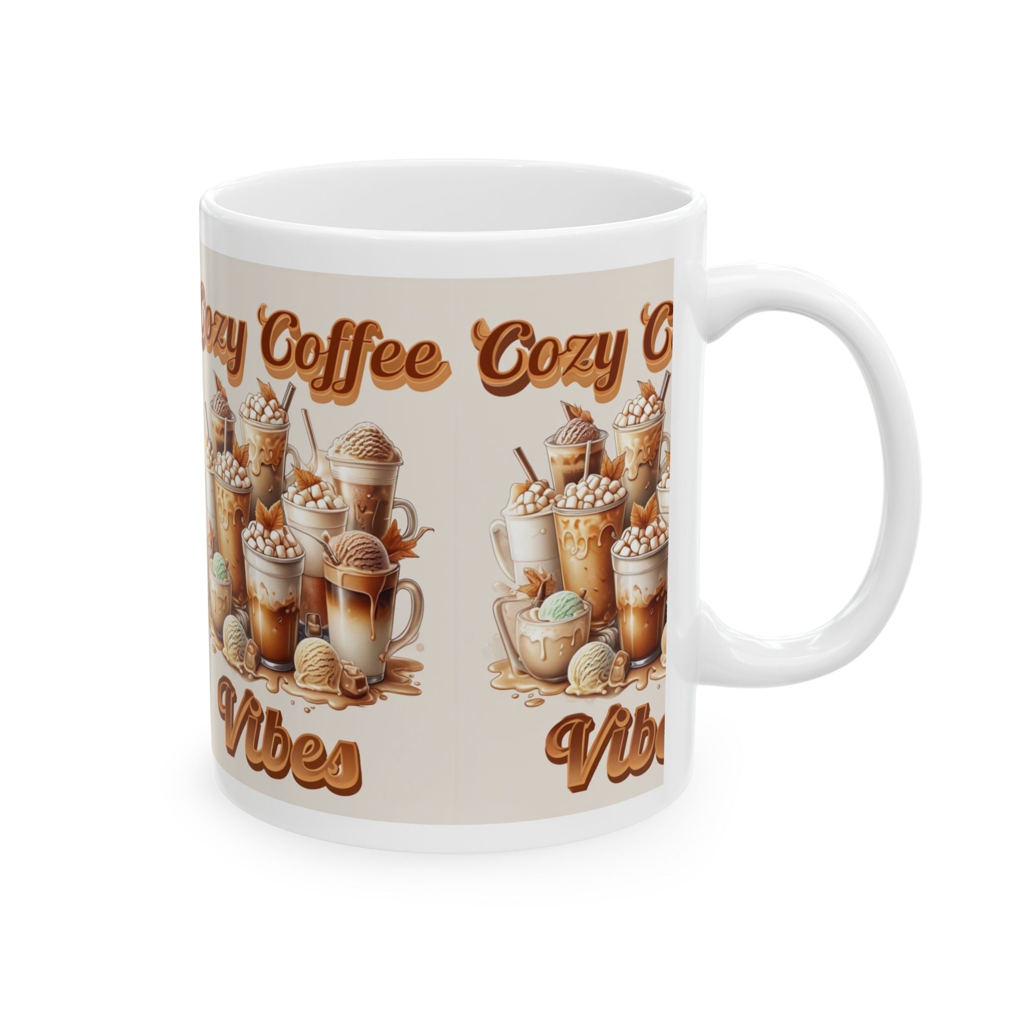 Cozy Coffee Mug - Perfect Gift for Coffee Lovers, Home Decor, Personalized Drinkware, Winter Warmth, Cozy Vibes