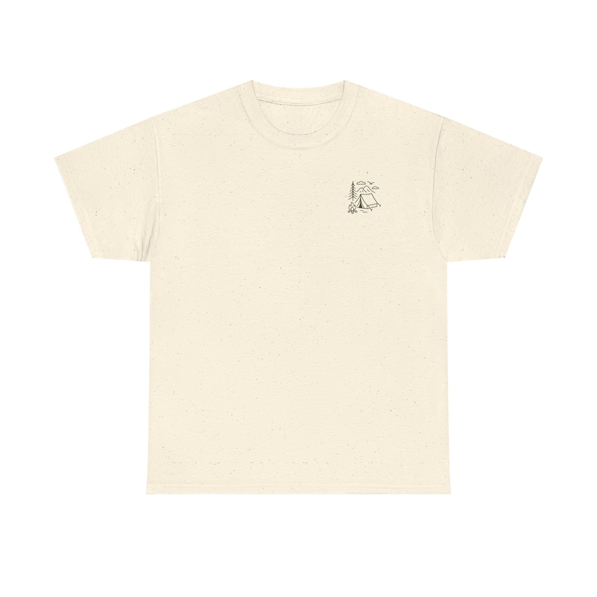 Camping Country Wild West Life Tee, Unisex Heavy Cotton T-Shirt, Adventure Shirt, Outdoor Apparel, Nature Lover Gift, Festival Wear