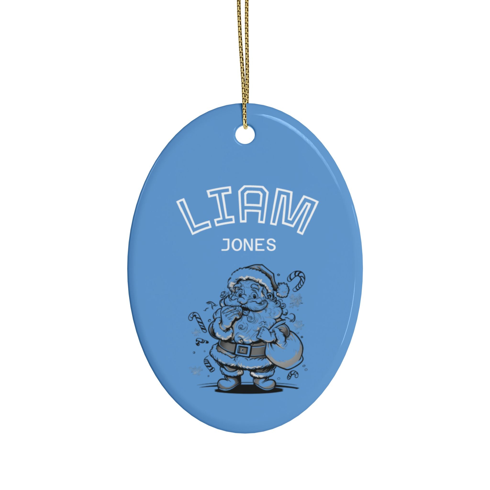 Personalized Heart-Shaped Ceramic Ornaments Set for Christmas and Holidays and In Loving Memory/Always In My Heart