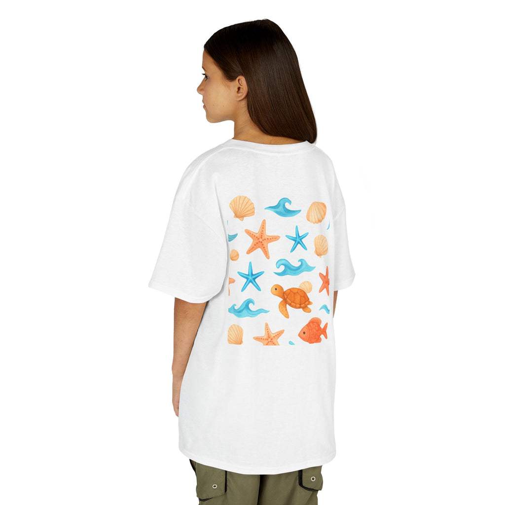 Kids Summer T-Shirt, Fun Beach Vibes, Toddler Gift, Summer Outfit, Cute Marine Graphics, Cute Children's Tee