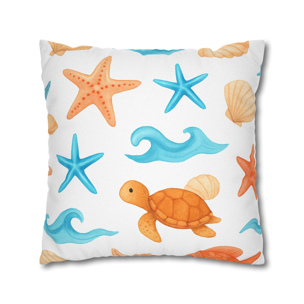 Beach-Themed Pillowcase, Coastal Decor, Ocean Vibes, Summer Gift, Nautical Home Accent