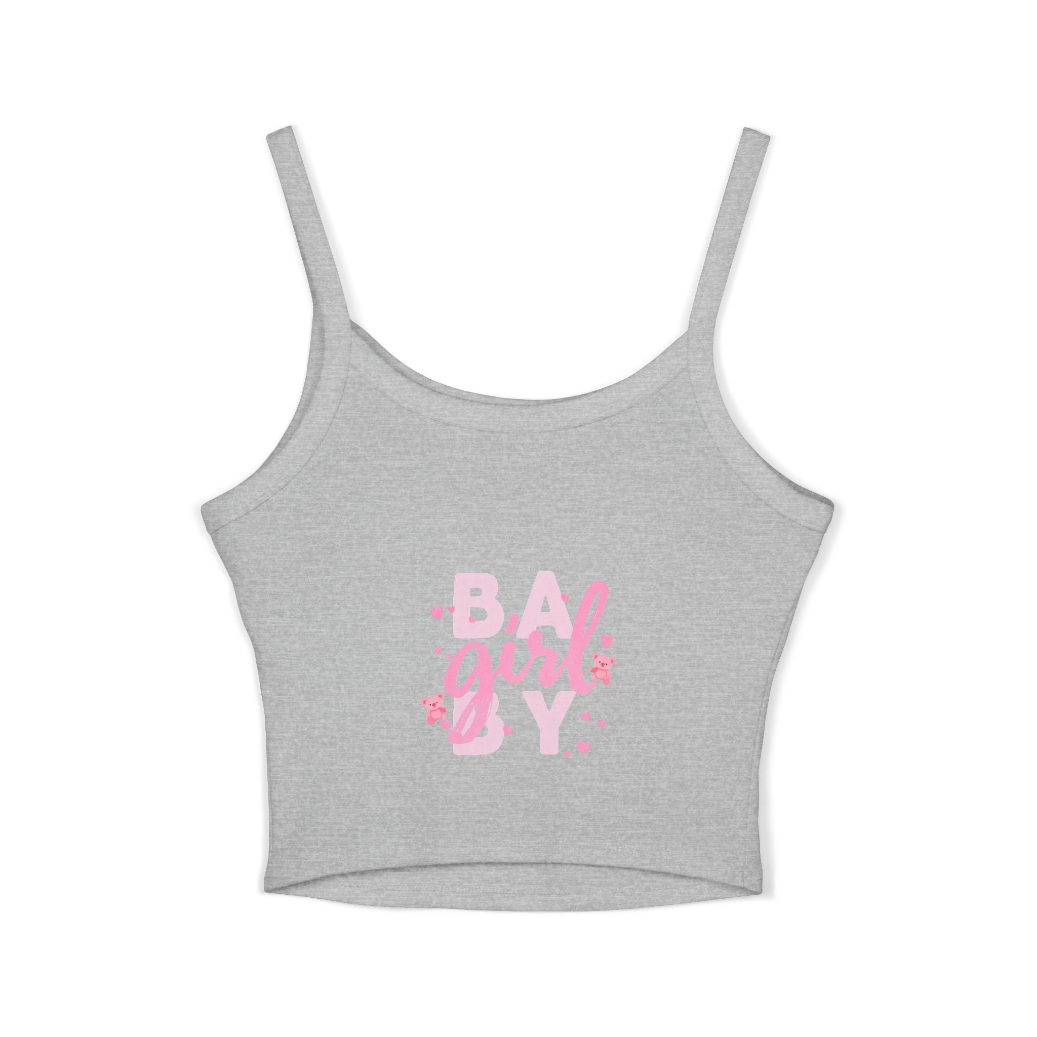 Cute Baby Girl Spaghetti Strap Tank Top, Summer Top, Casual Wear, Gift for New Moms, Birthday Outfit, Baby Shower Gift