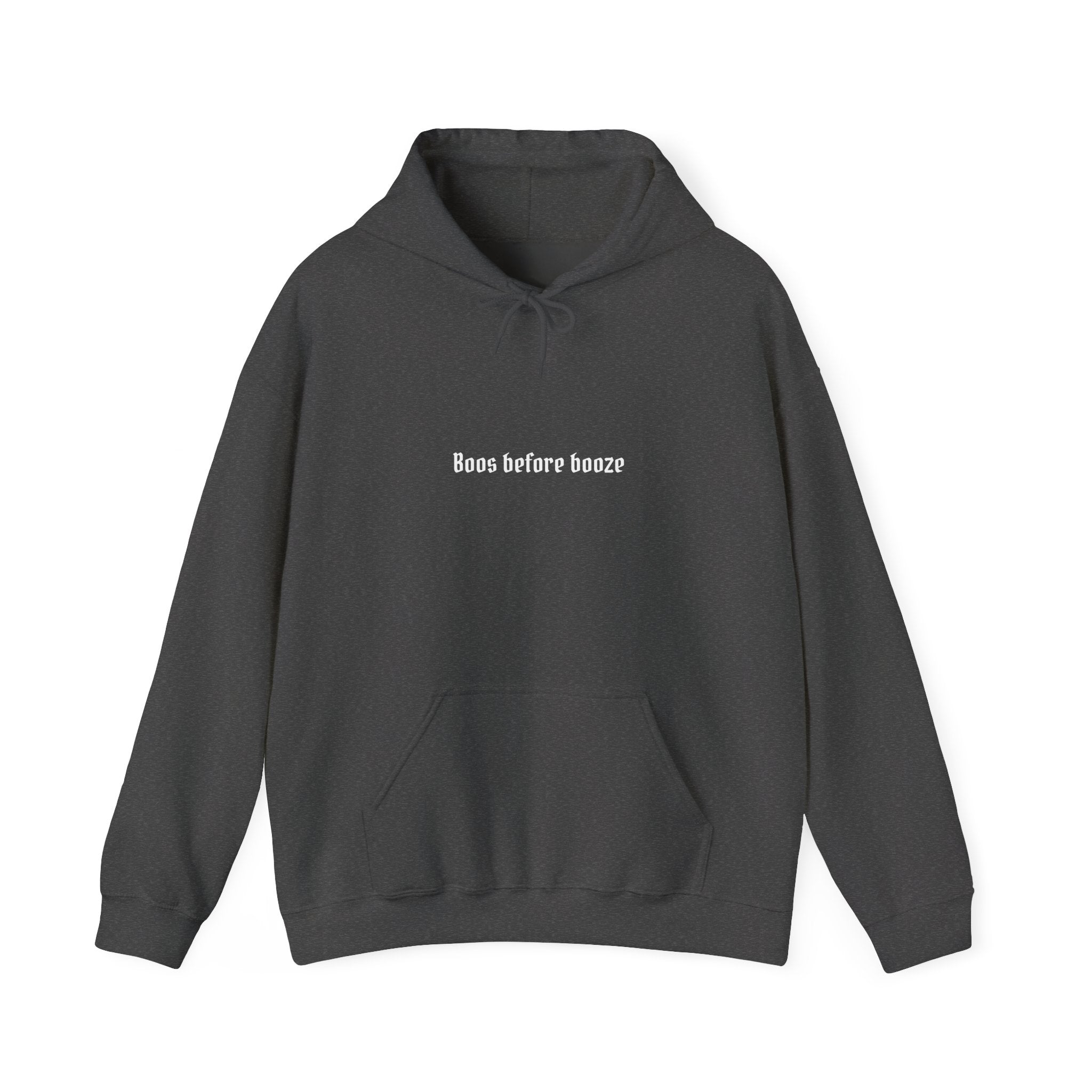 Halloween Trick or Drink Hoodie, Unisex Pullover Sweatshirt, Cozy Fall Apparel, Spooky Season Gift, Halloween Costume Top