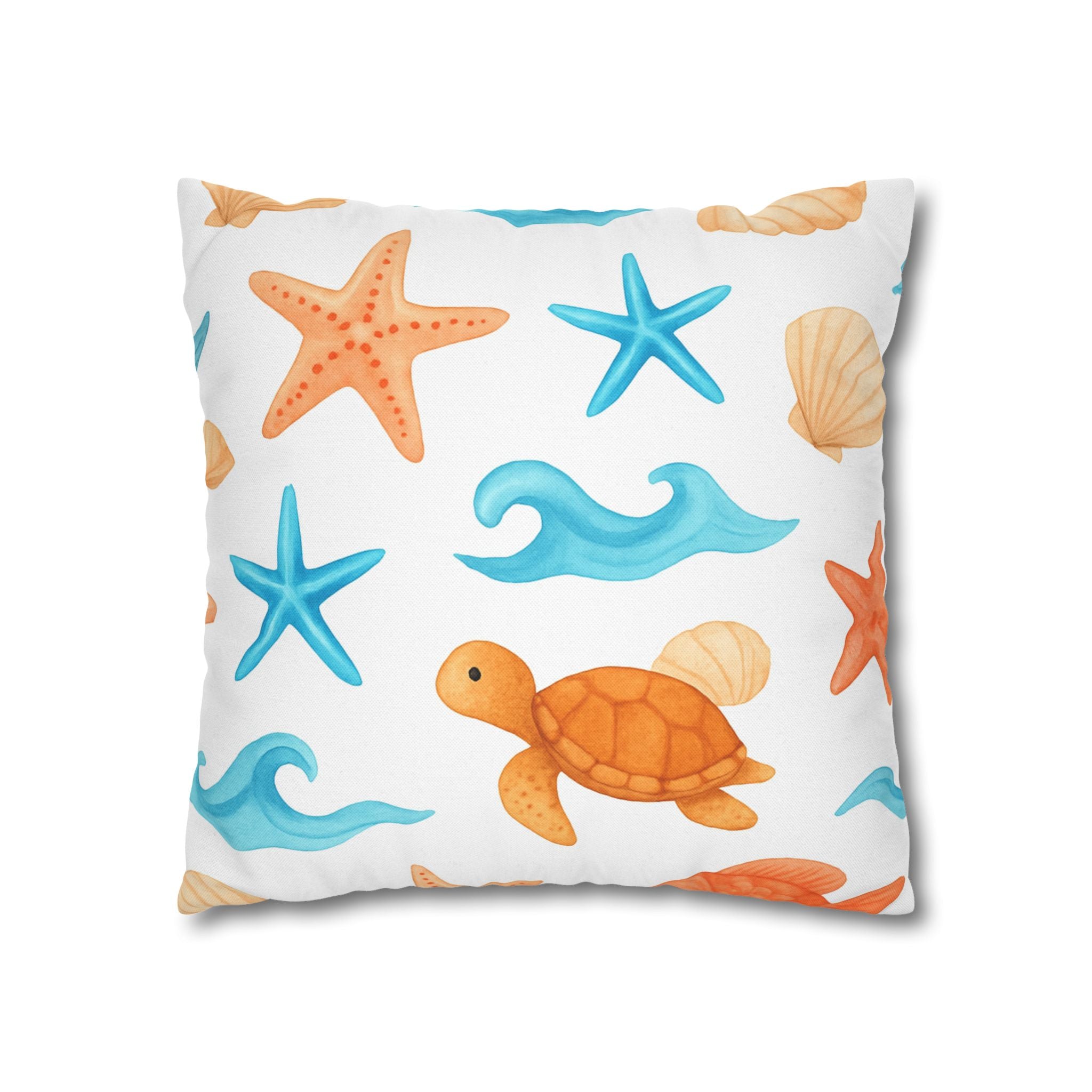 Beach-Themed Pillowcase, Coastal Decor, Ocean Vibes, Summer Gift, Nautical Home Accent