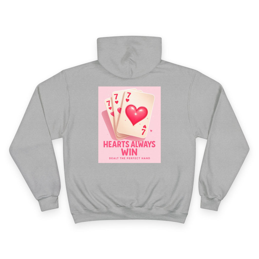 Heartfelt Champion Hoodie - Perfect for Love, Friendship, Self-Care, Valentine's Day, Gift for Him/Her, Cozy Casual Fashion