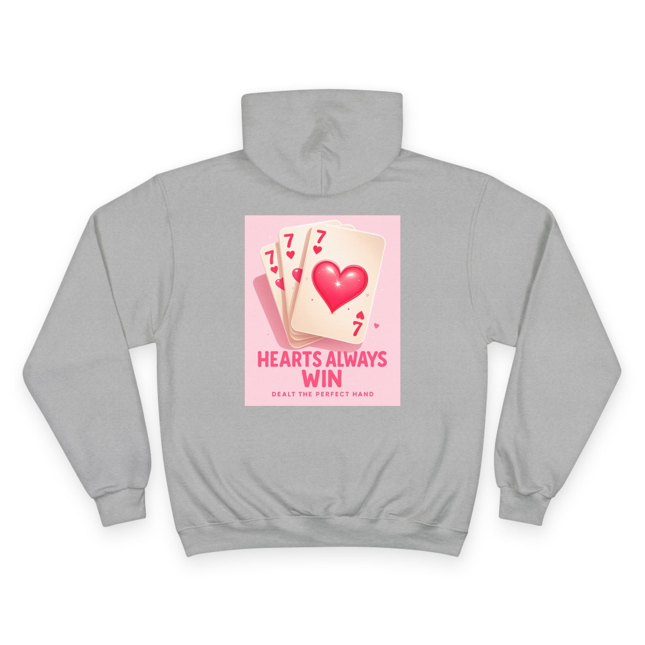Heartfelt Champion Hoodie - Perfect for Love, Friendship, Self-Care, Valentine's Day, Gift for Him/Her, Cozy Casual Fashion