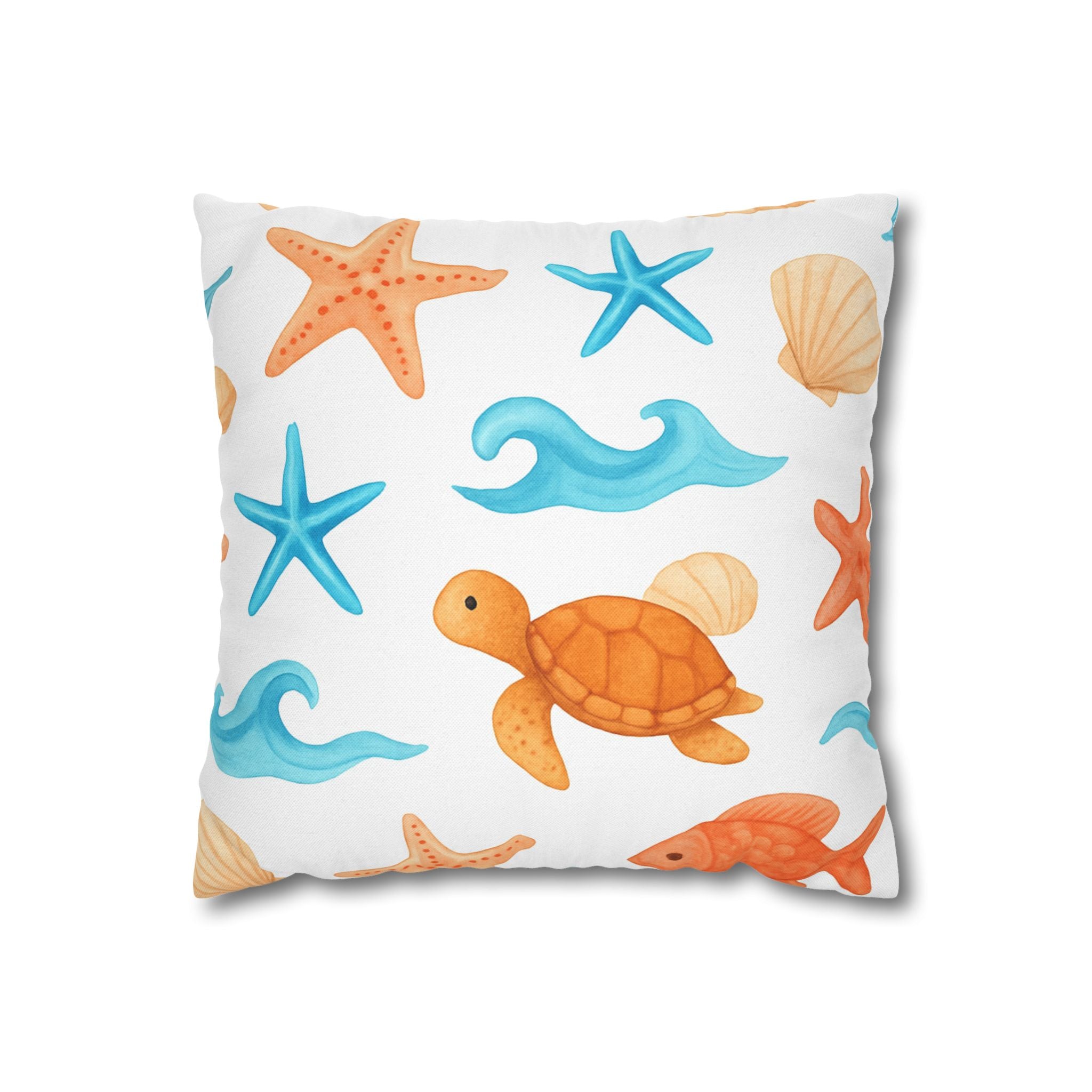 Beach-Themed Pillowcase, Coastal Decor, Ocean Vibes, Summer Gift, Nautical Home Accent